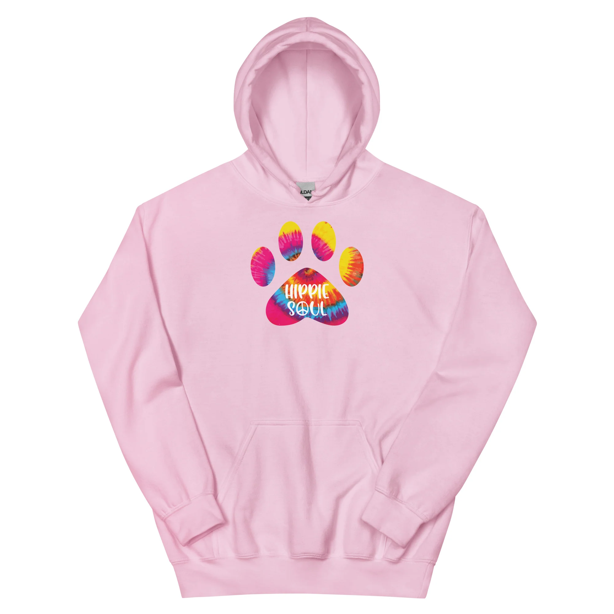 Hippie Soul Paw Print Hoodie - Image 11
