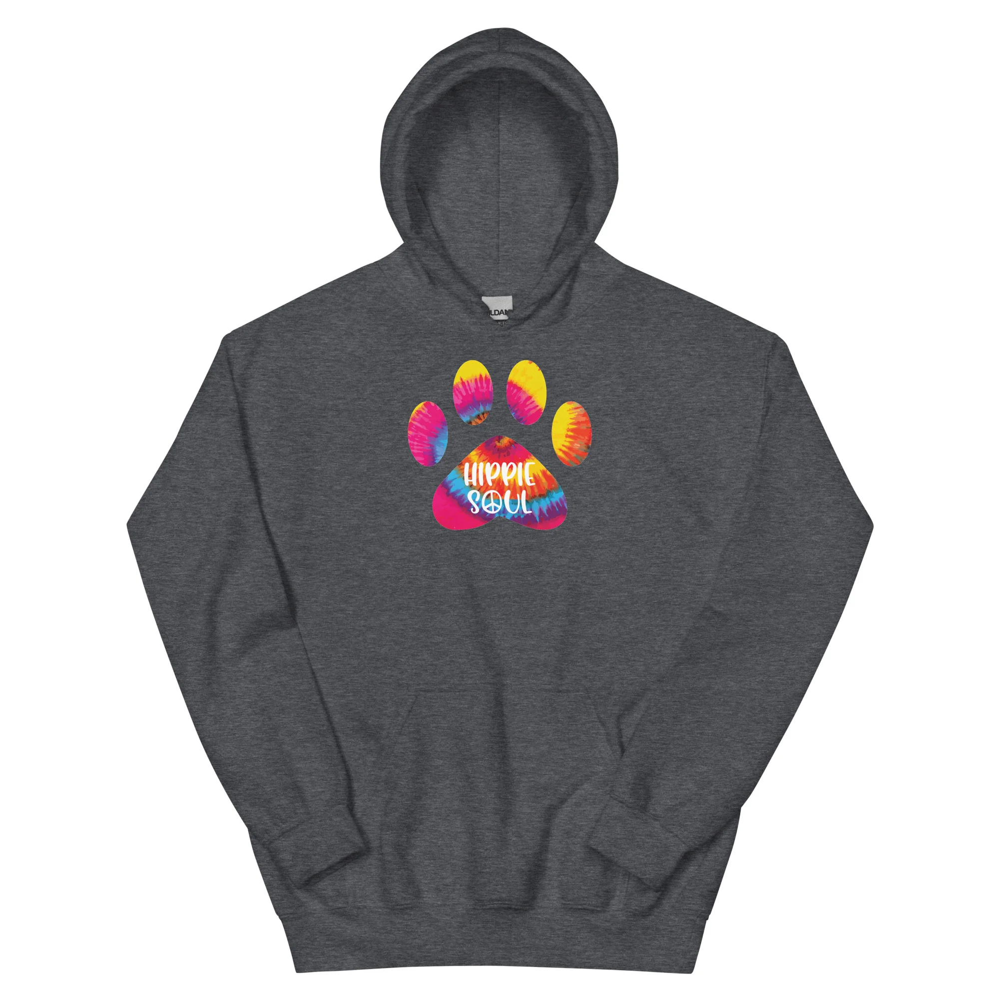 Hippie Soul Paw Print Hoodie - Image 4