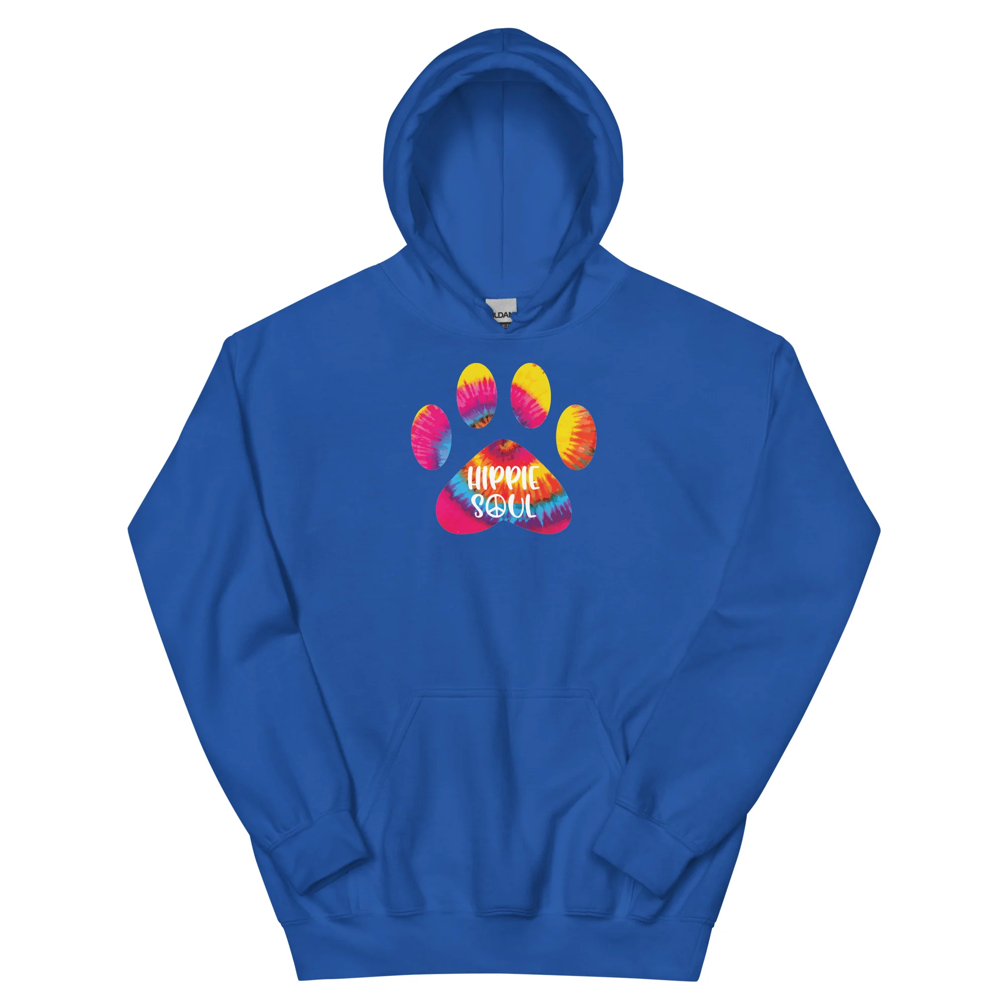 Hippie Soul Paw Print Hoodie - Image 5