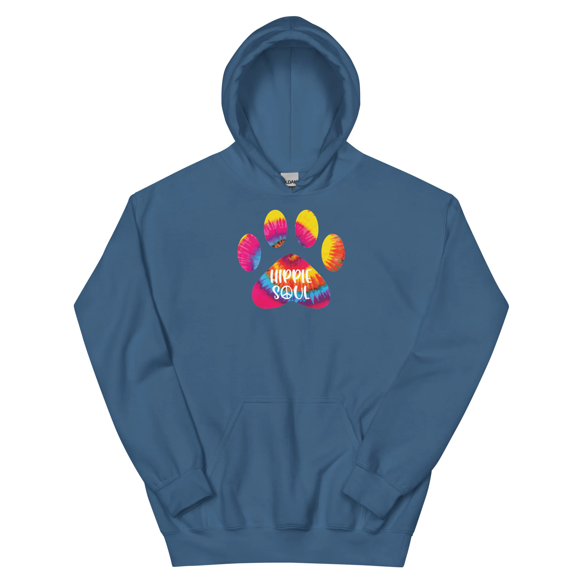 Hippie Soul Paw Print Hoodie - Image 6
