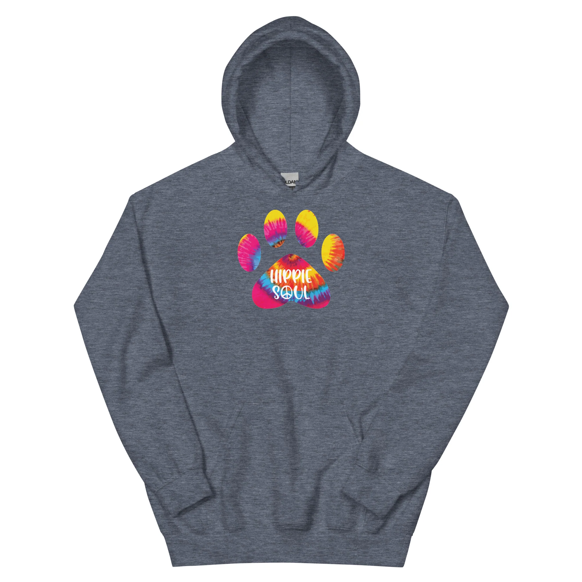Hippie Soul Paw Print Hoodie - Image 7