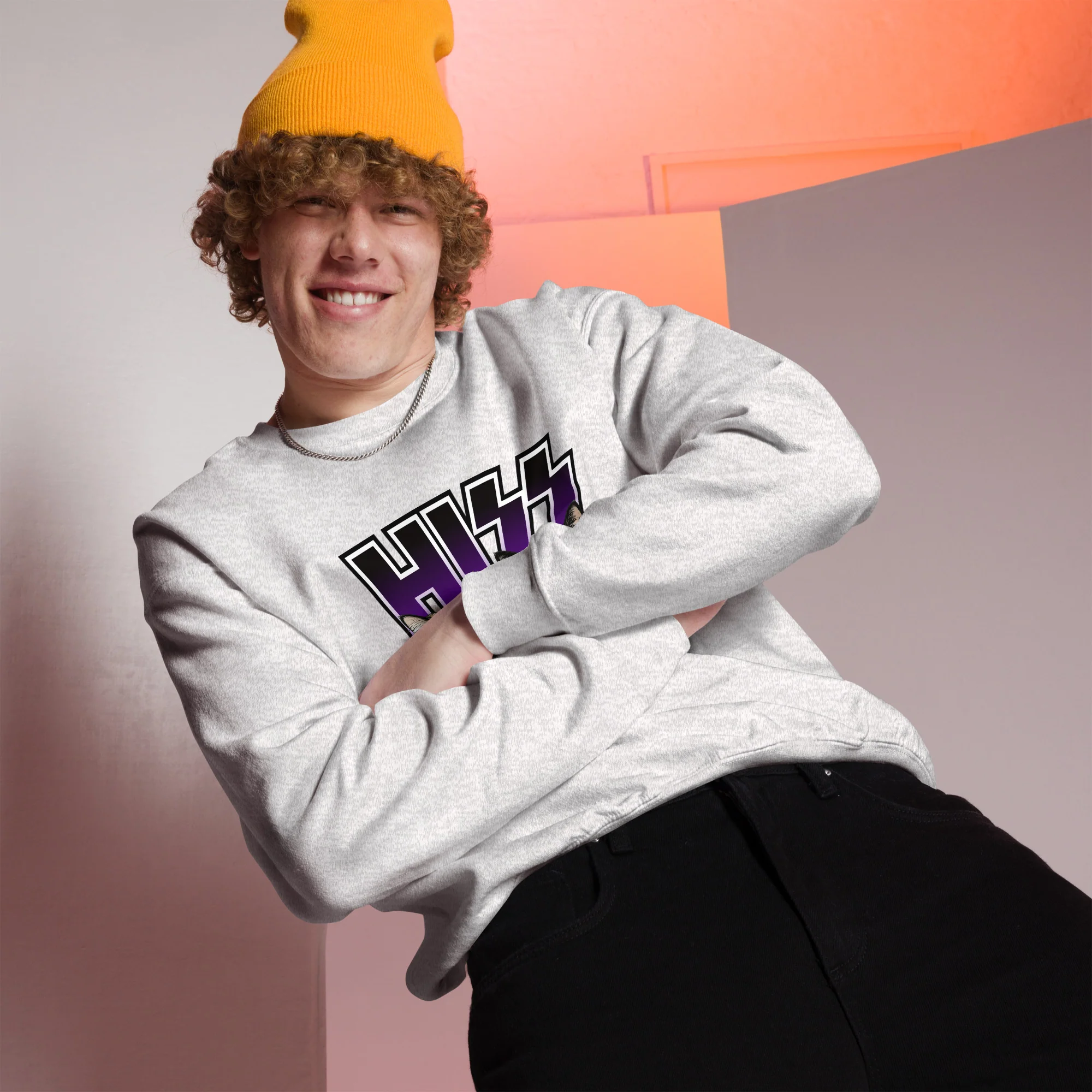 Hiss Crewneck Sweatshirt - Image 3