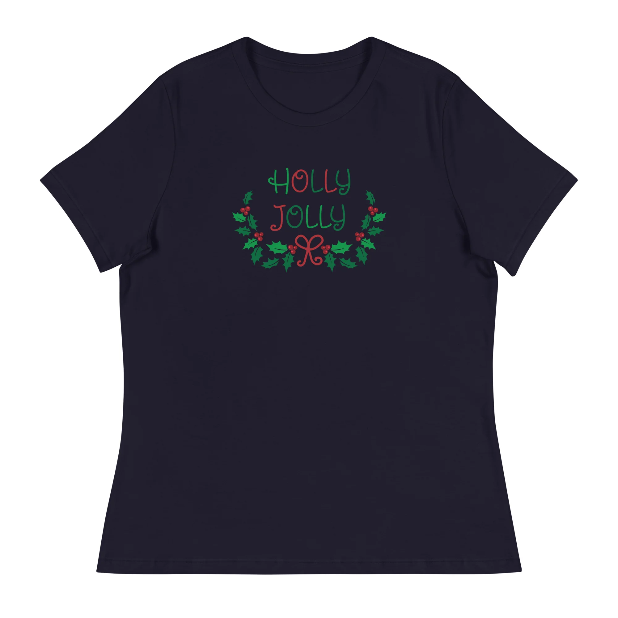 Holly Jolly Women's Relaxed T-Shirt - Image 2