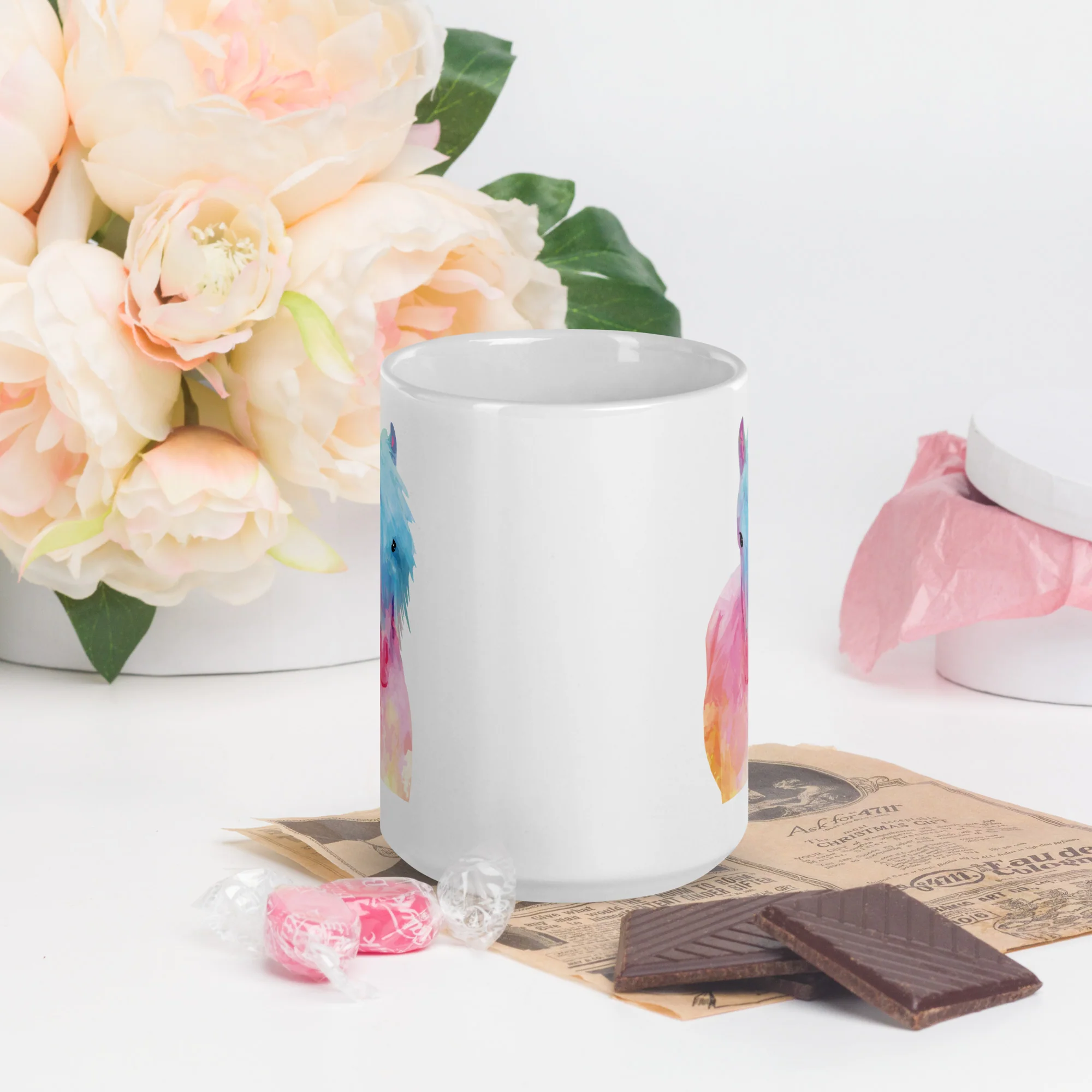 Horse in Sweet Pastels Mug - Image 6