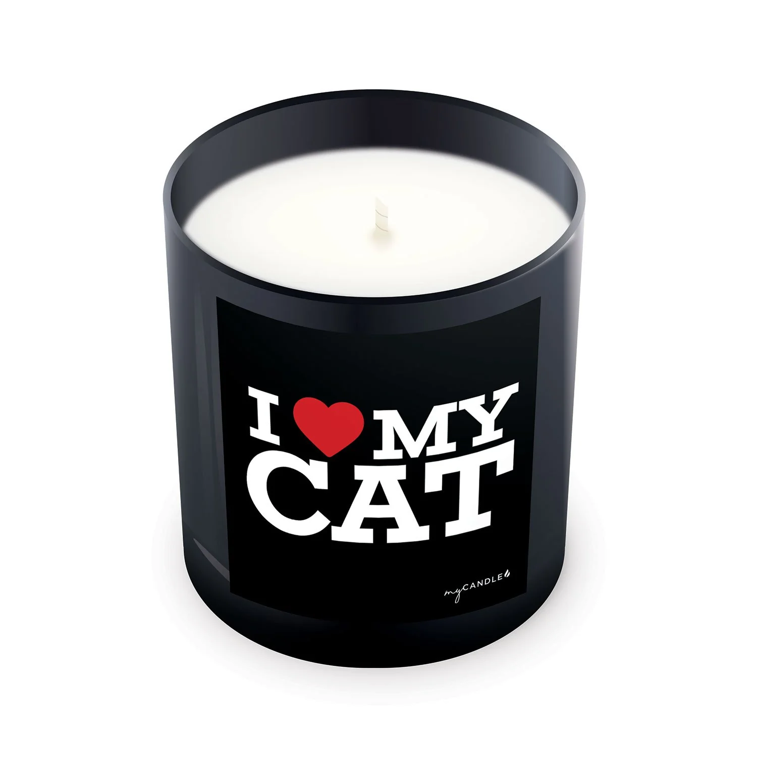 I Heart My Cat Candle - Image 4