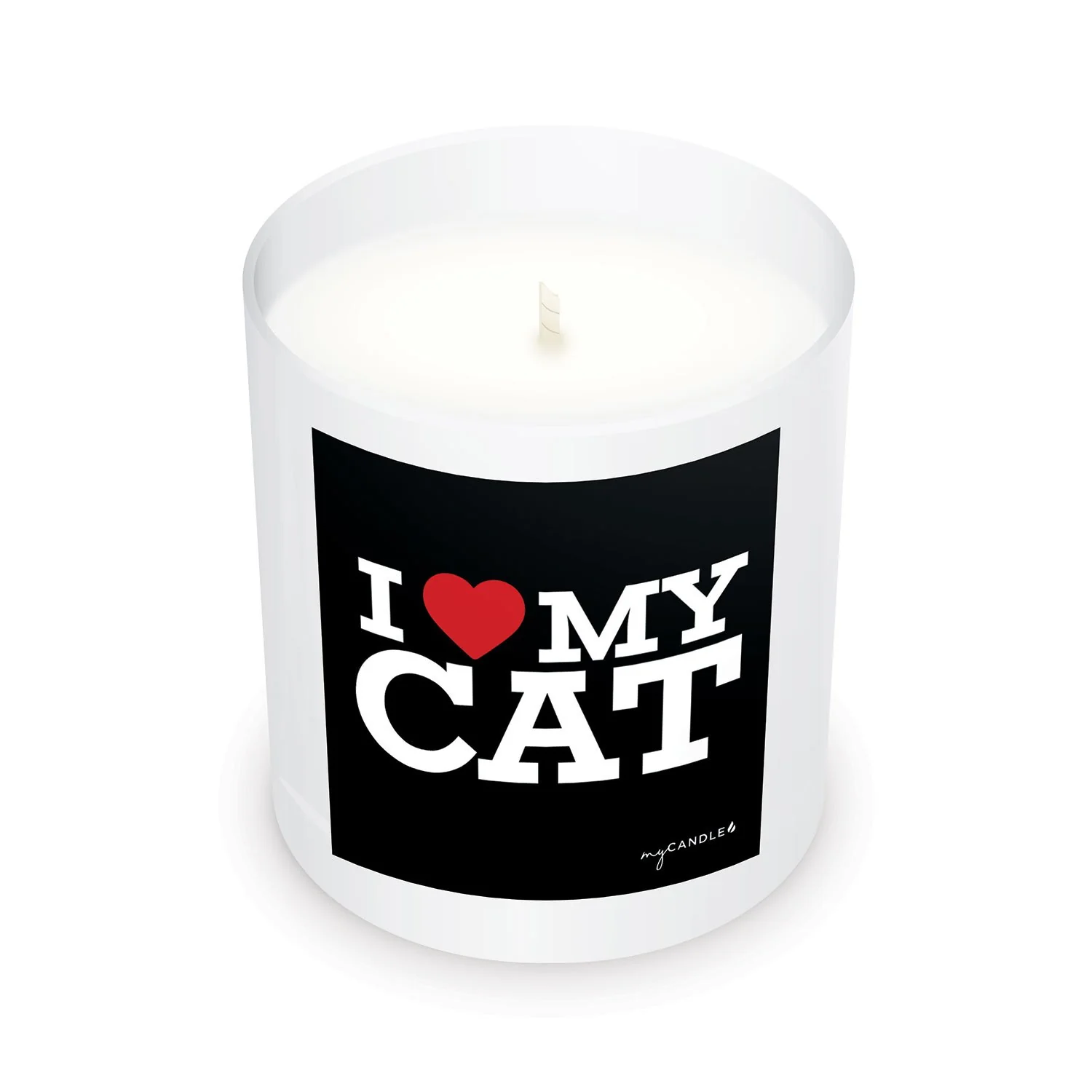 I Heart My Cat Candle - Image 8
