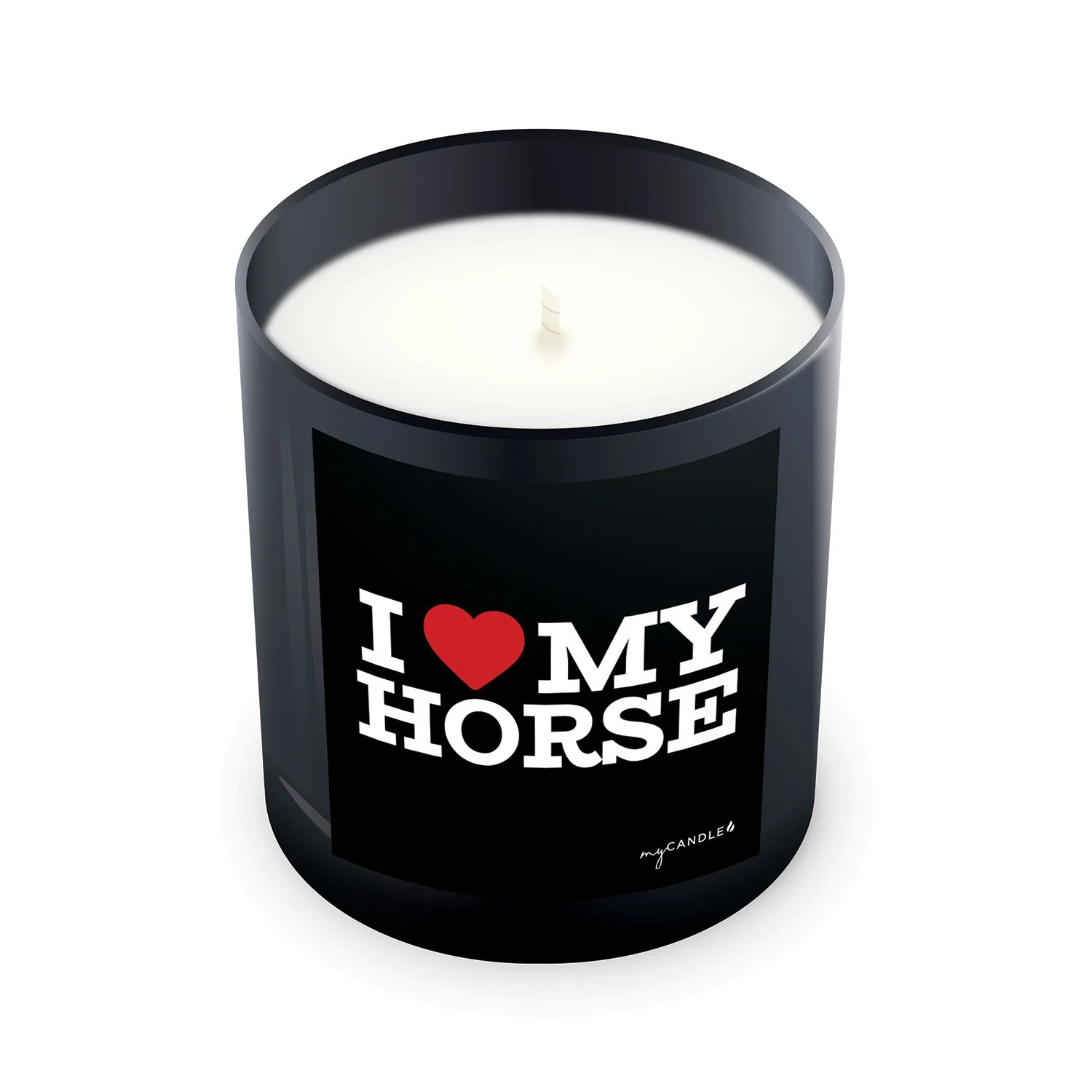 I Heart My Horse Candle - Image 4