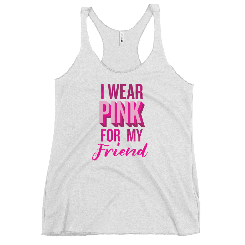 I Wear Pink For My Friend Tank - Image 5