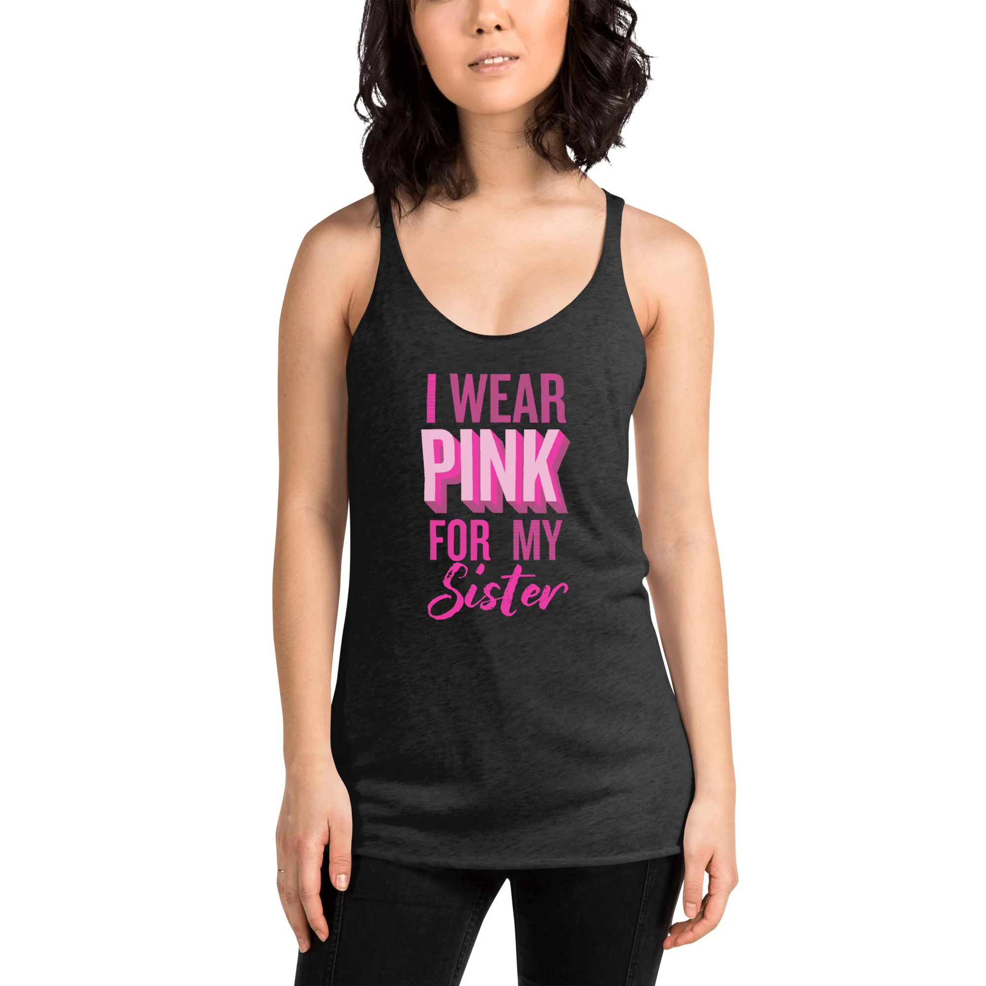 I Wear Pink For My Sister Tank - Image 2
