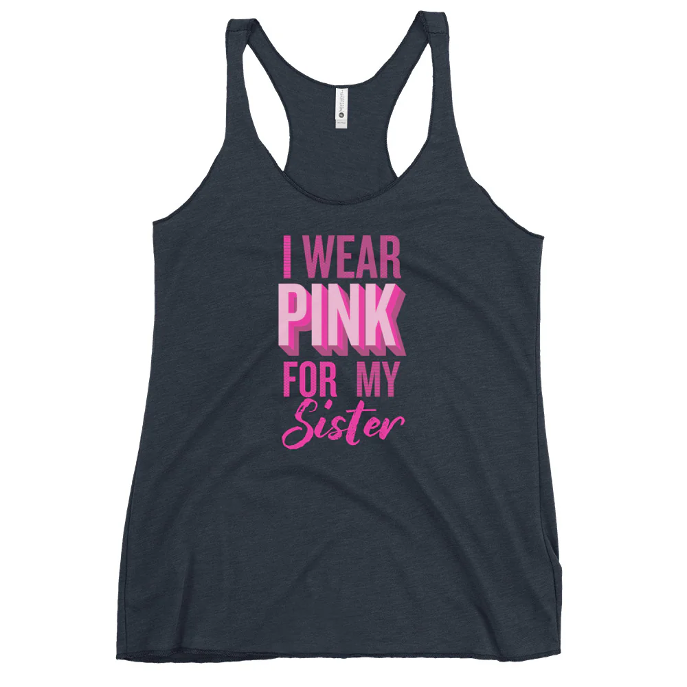 I Wear Pink For My Sister Tank - Image 4
