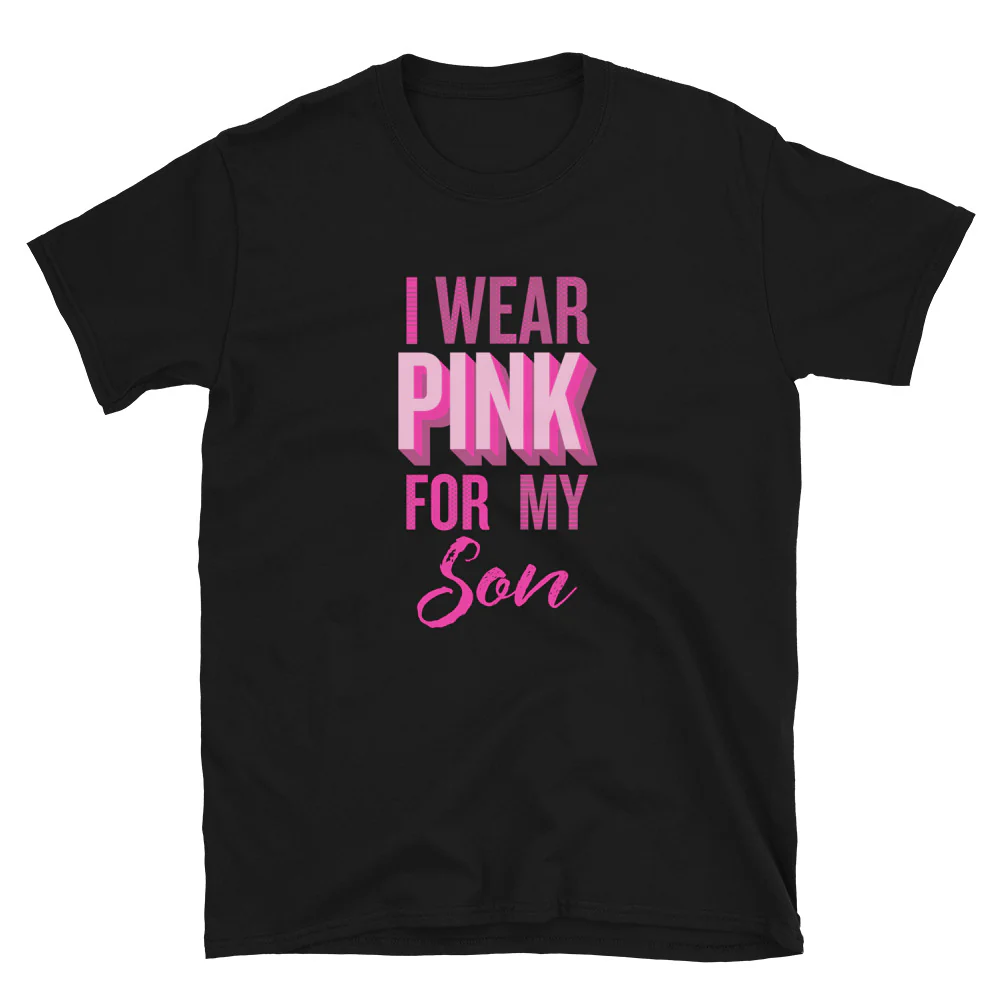 I Wear Pink For My Son T-Shirt - Image 2