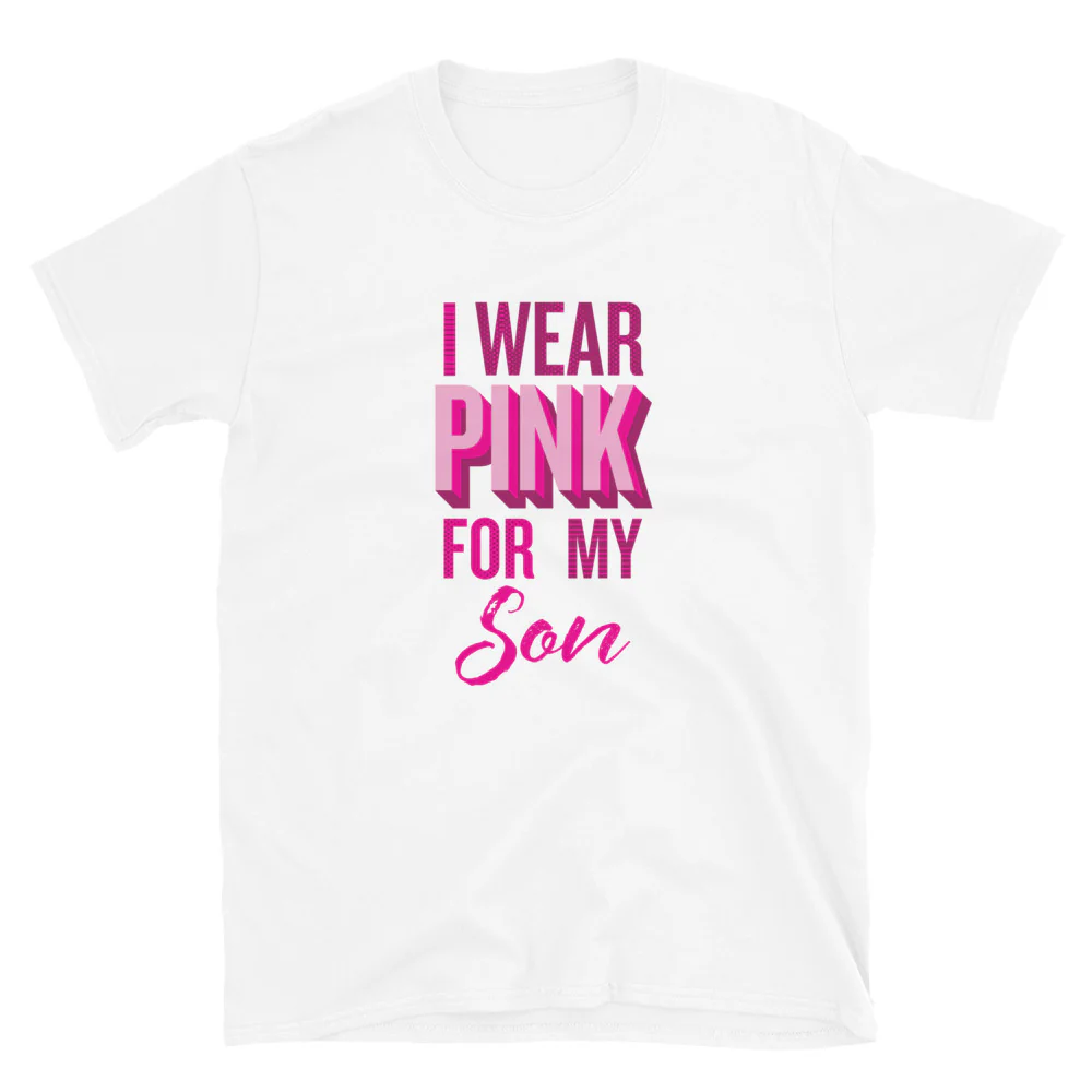 I Wear Pink For My Son T-Shirt - Image 5