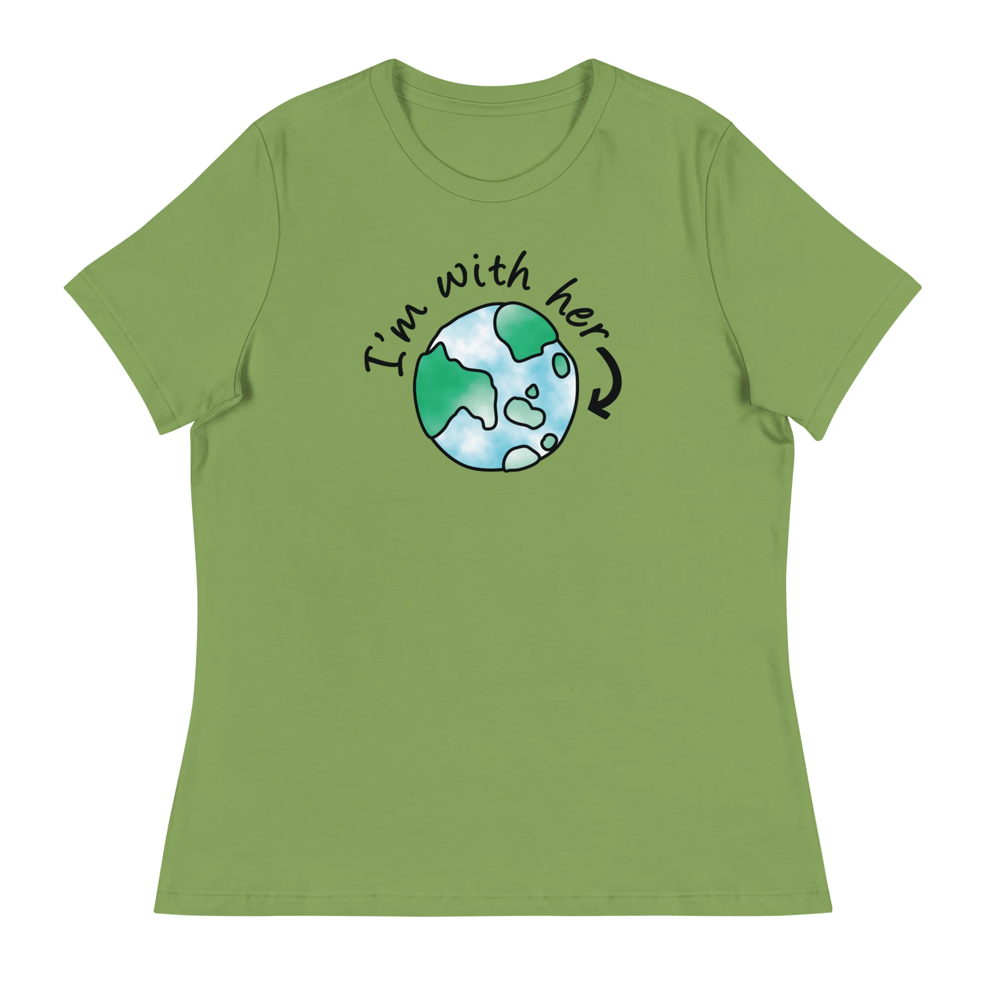 I'm With Her Women's Relaxed T-Shirt - Image 3
