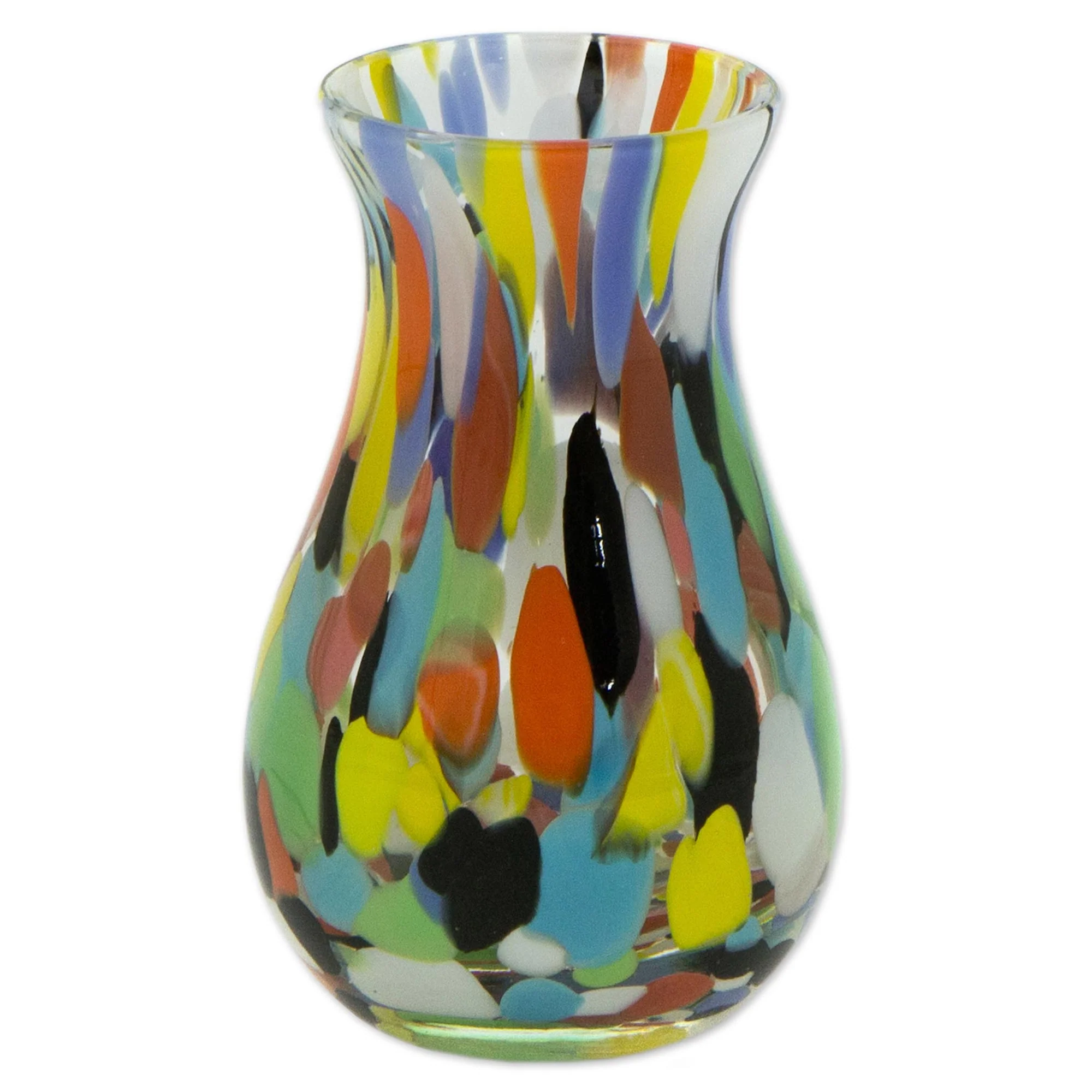 Impressionist Spring Glass Vase - Image 2