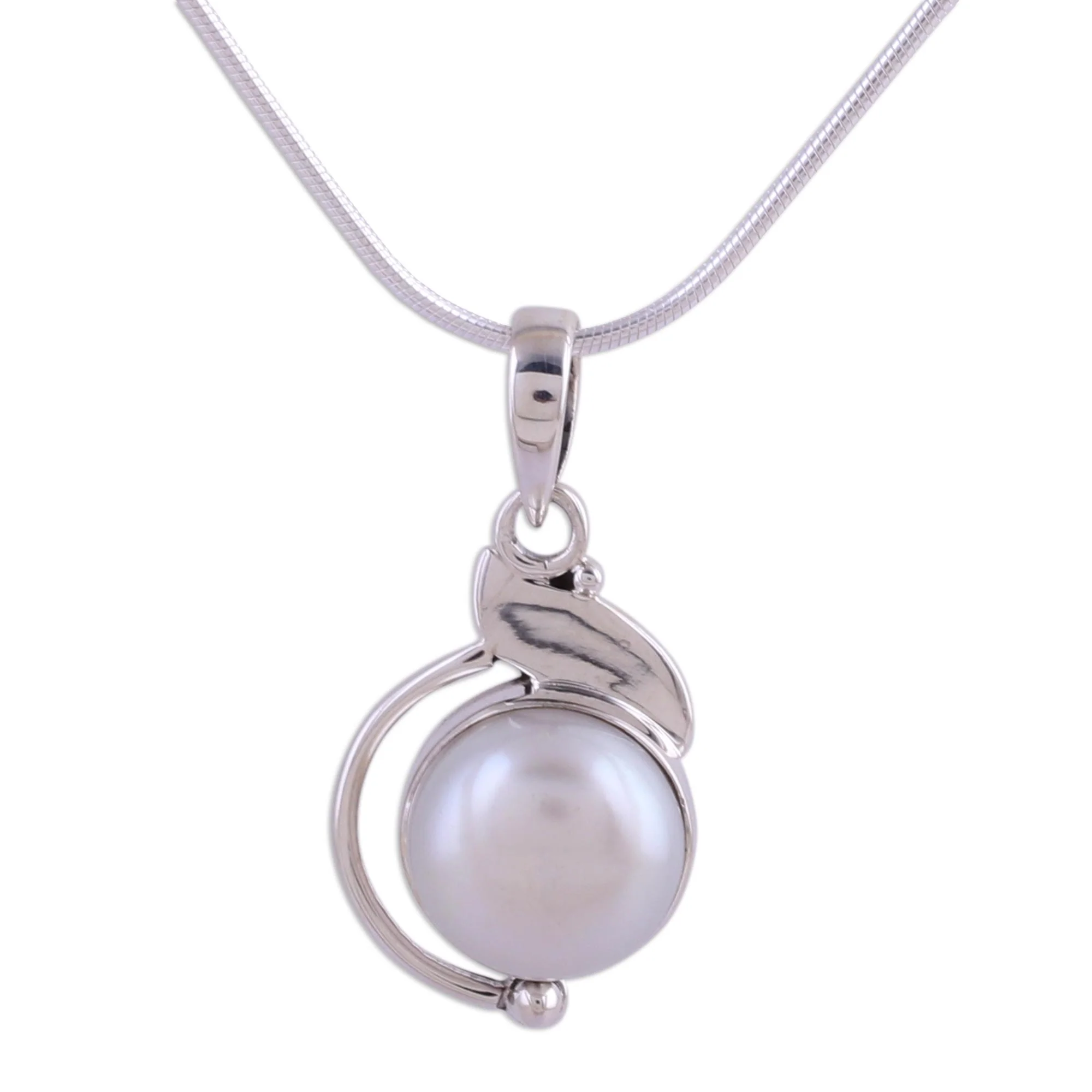 India Rapture Sterling Silver Necklace - Image 2