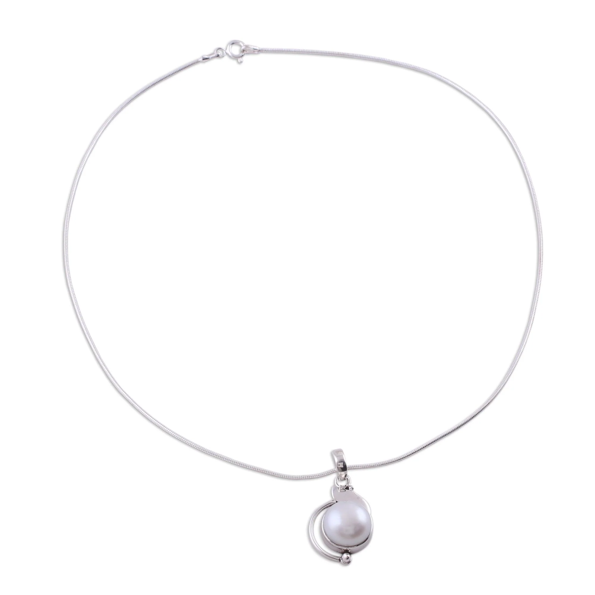 India Rapture Sterling Silver Necklace - Image 3