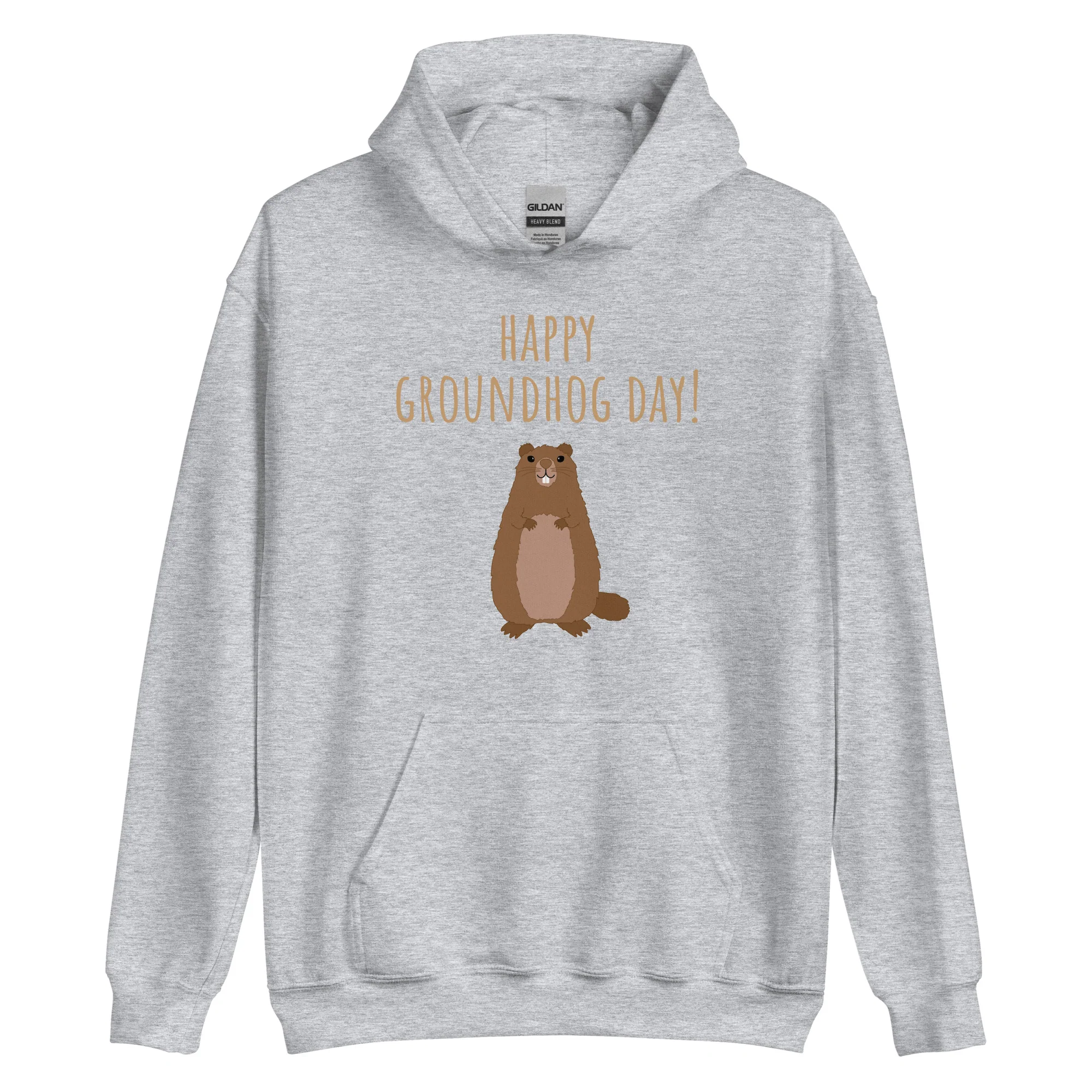 Is It Spring Yet? Groundhog Hoodie - Image 5