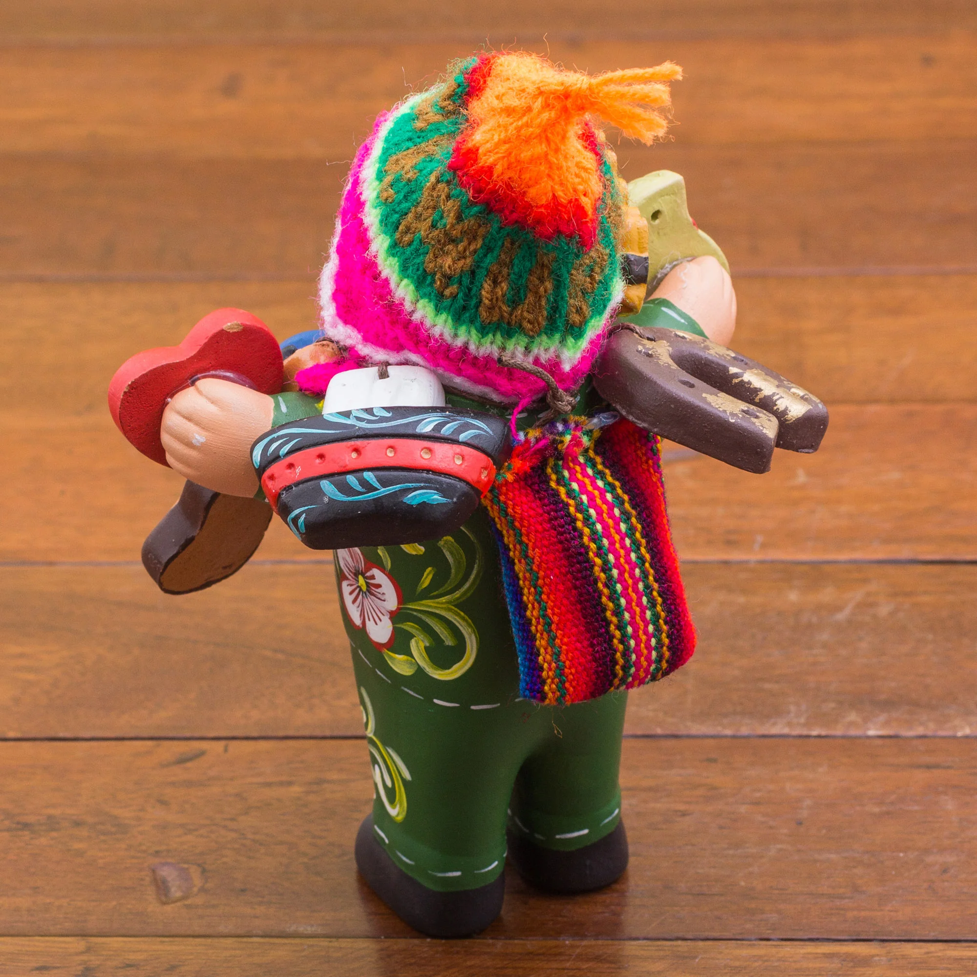 Jolly Ekeko Ceramic Sculpture - Image 3