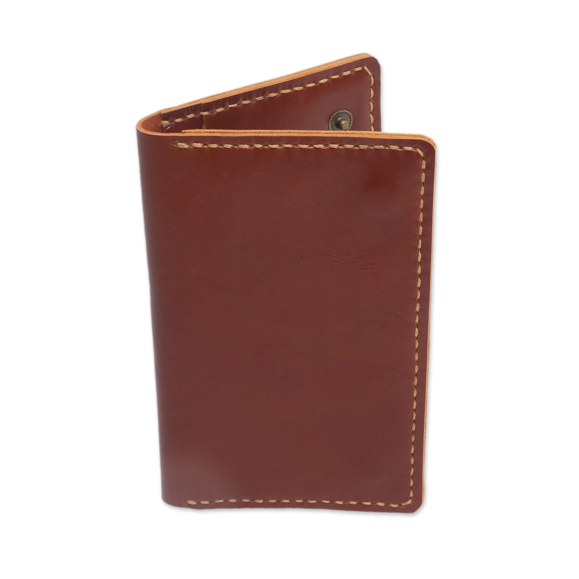 Journey Mate in Brown Leather Passport Wallet - Image 2