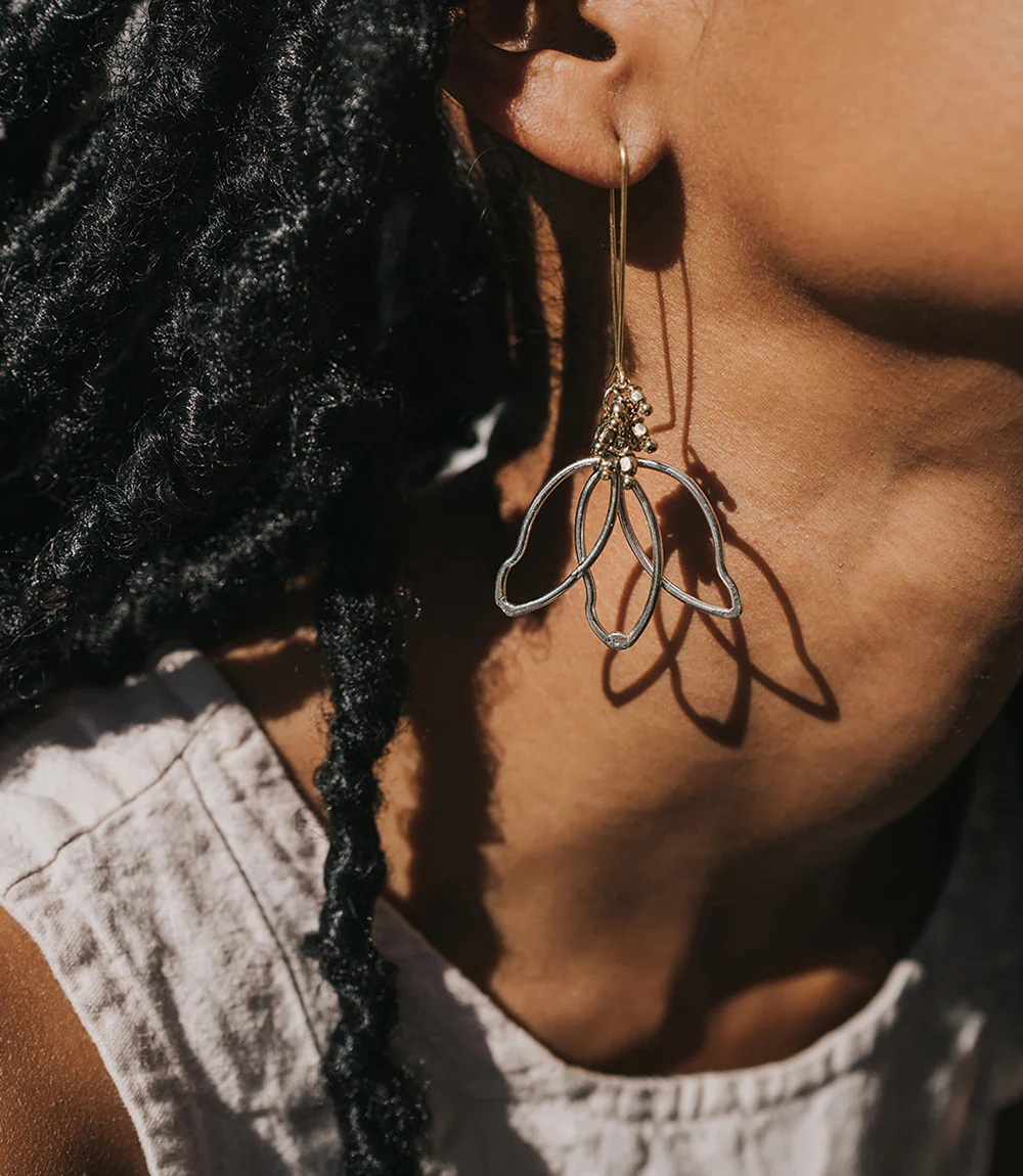 Kairavini Earrings - Petals - Image 3
