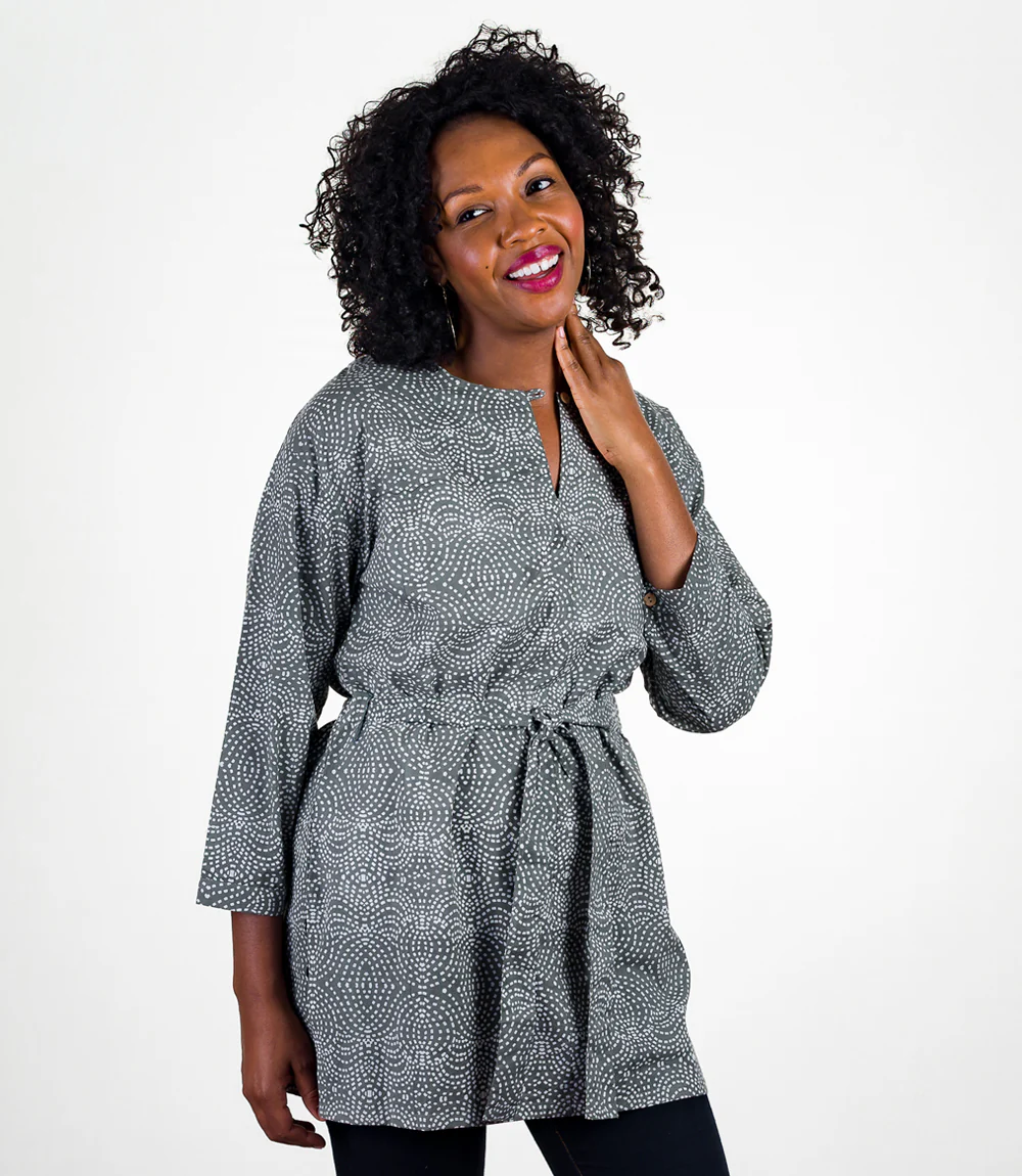 Kamini Belted Blouse - Image 5