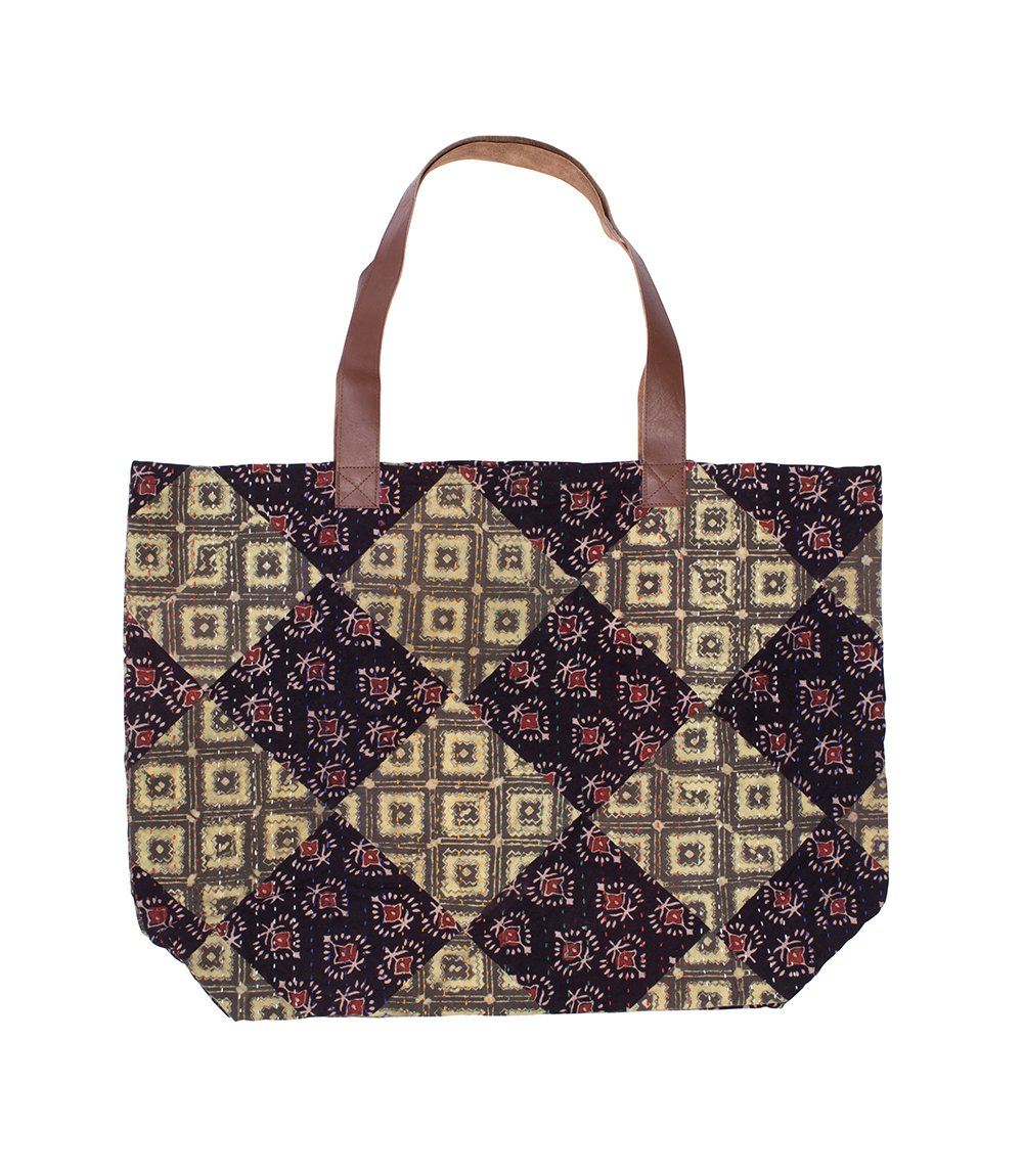 Kantha Diamond Tote - Image 2