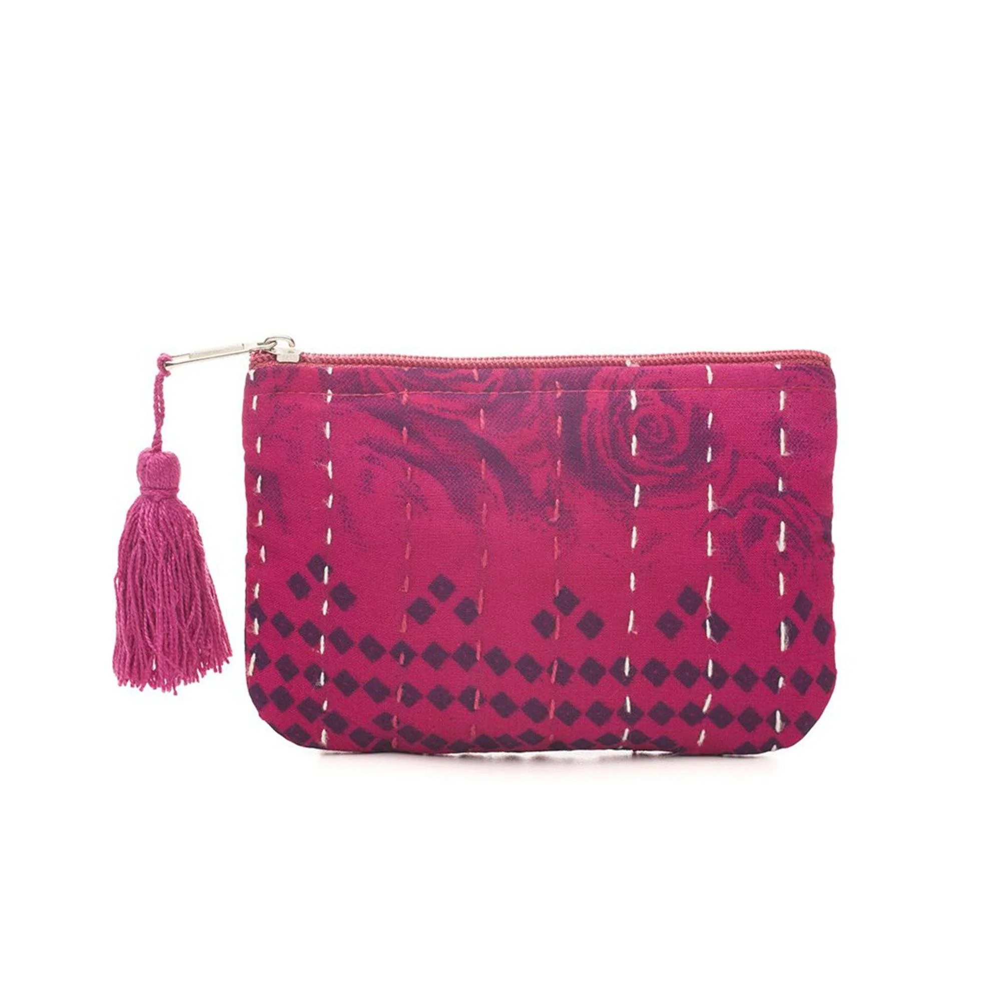 Kantha Sari Coin Purse - Image 2