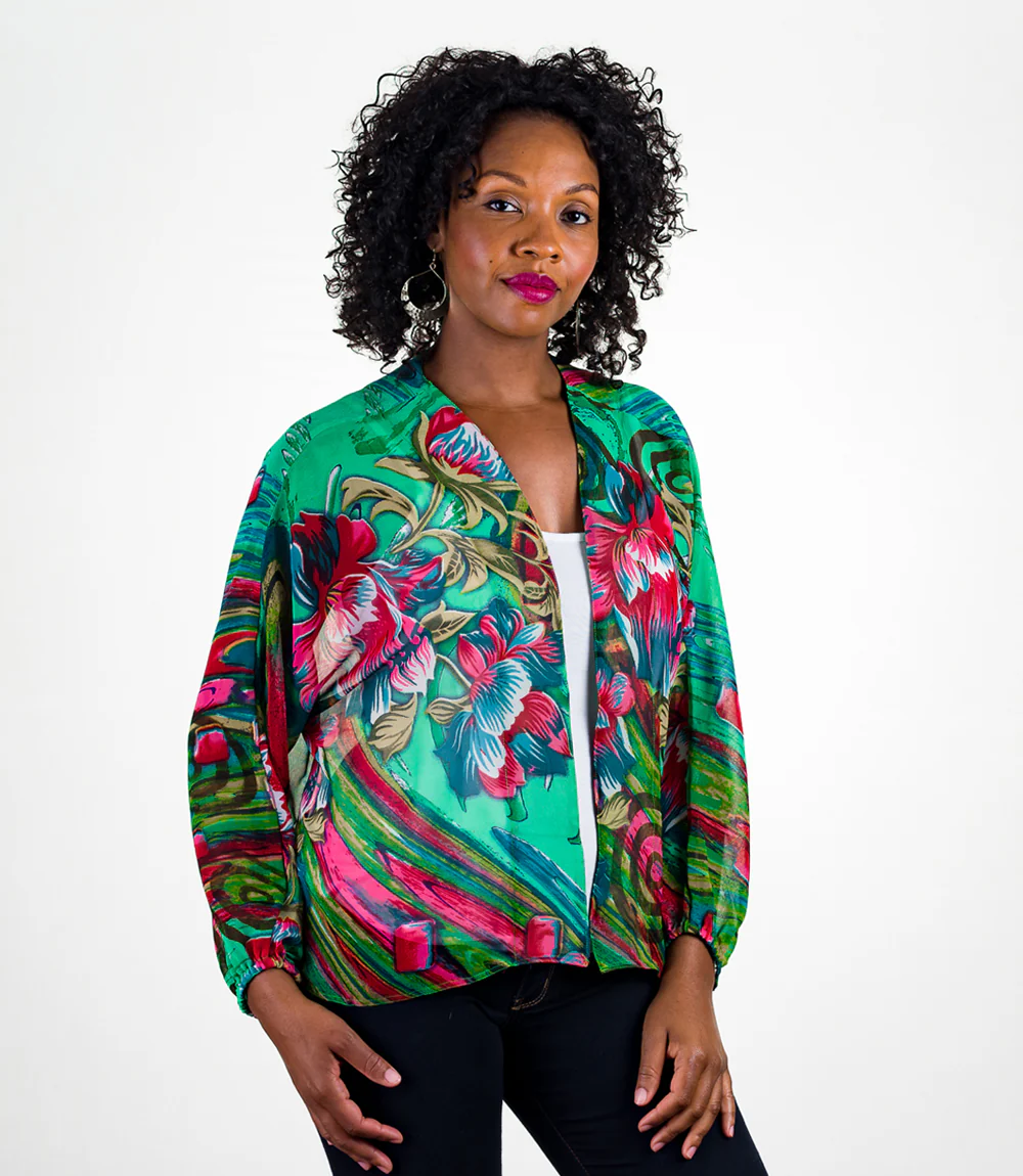 Karishma Sari Kimono - Image 5