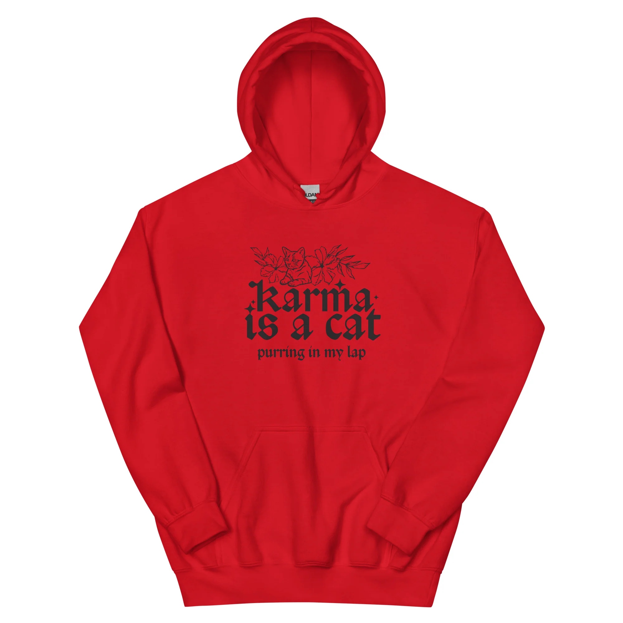 Karma is a Cat Hoodie - Image 4