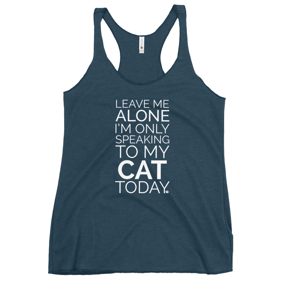 Leave Me Alone Cat Tank - Image 5
