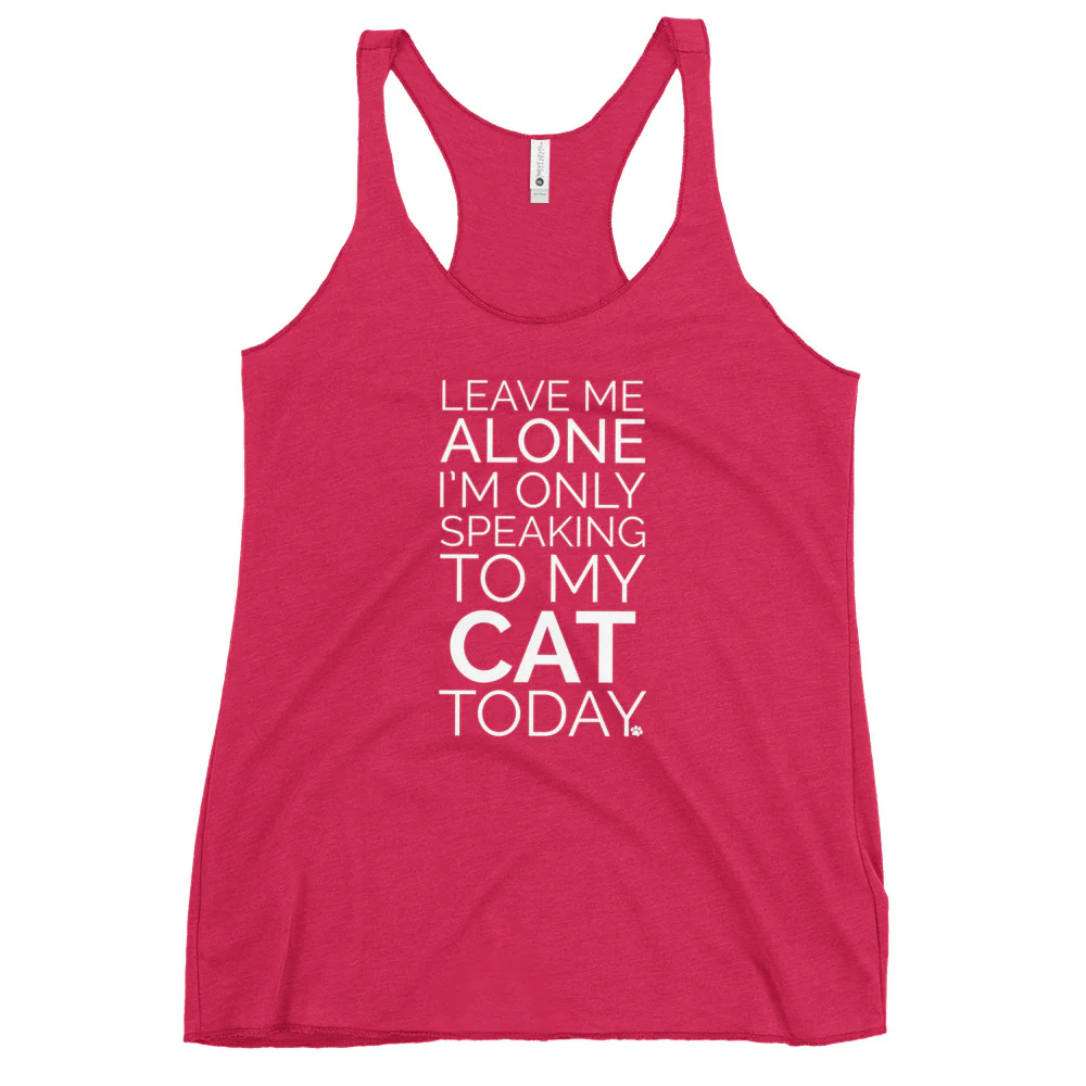 Leave Me Alone Cat Tank - Image 8
