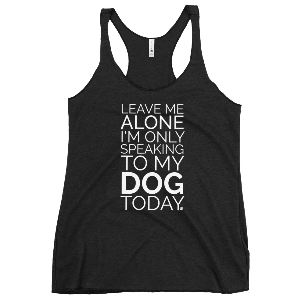 Leave Me Alone Dog Tank - Image 2