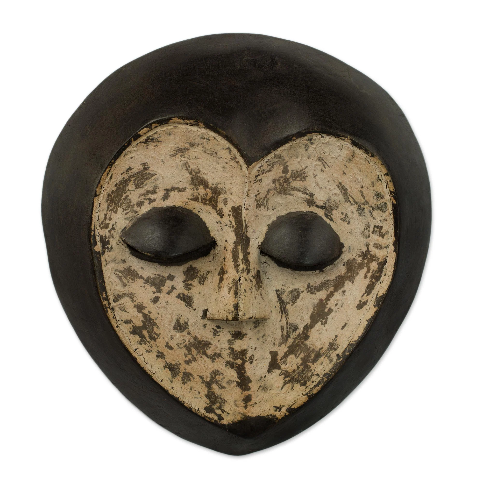 Lega Sorcerer Congolese wood mask - Image 2