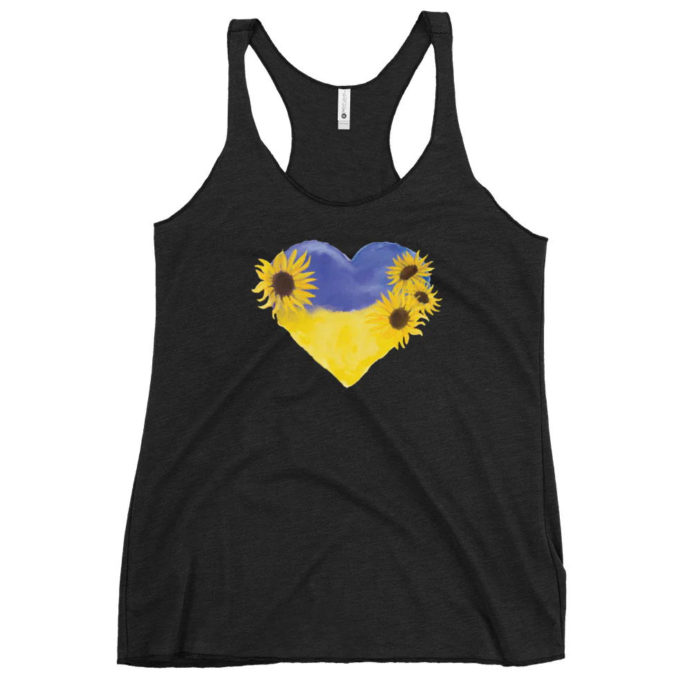 Love For Ukraine Sunflowers Tank - Image 3