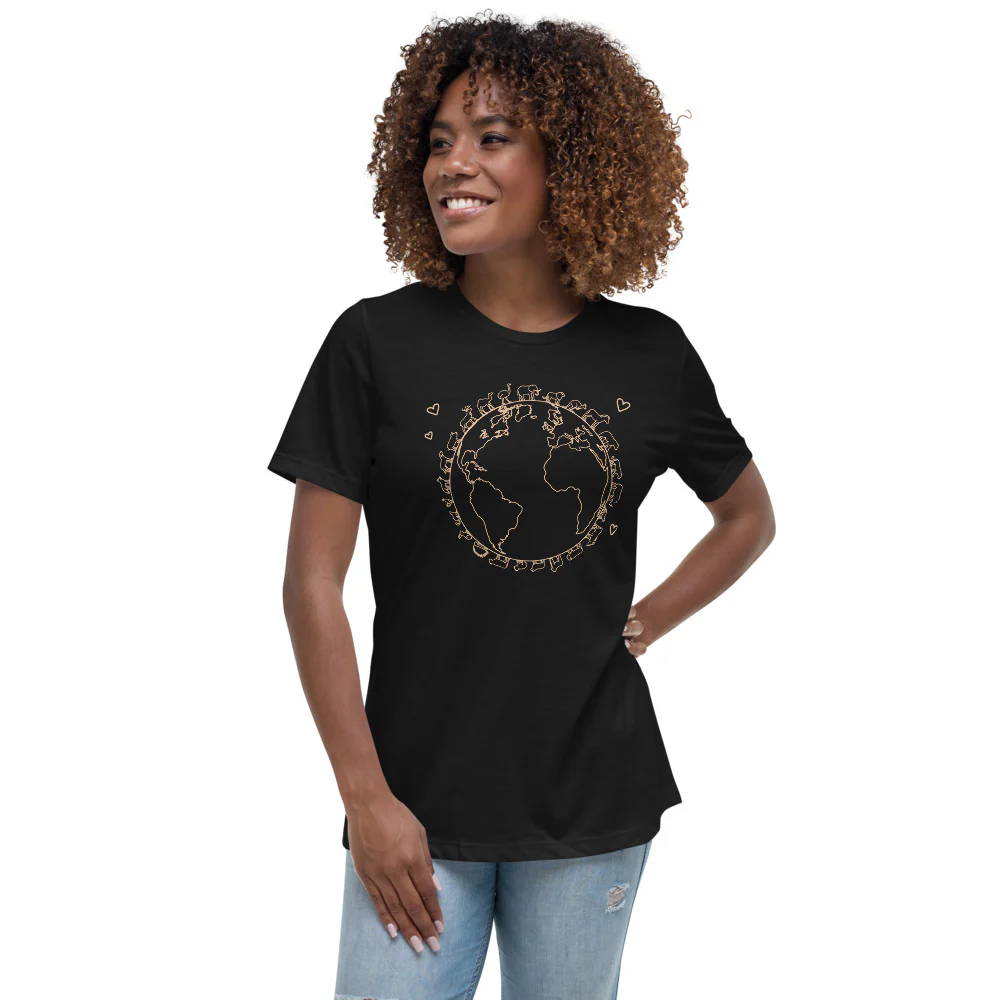 Love the Earth Women's Relaxed T-Shirt - Image 3