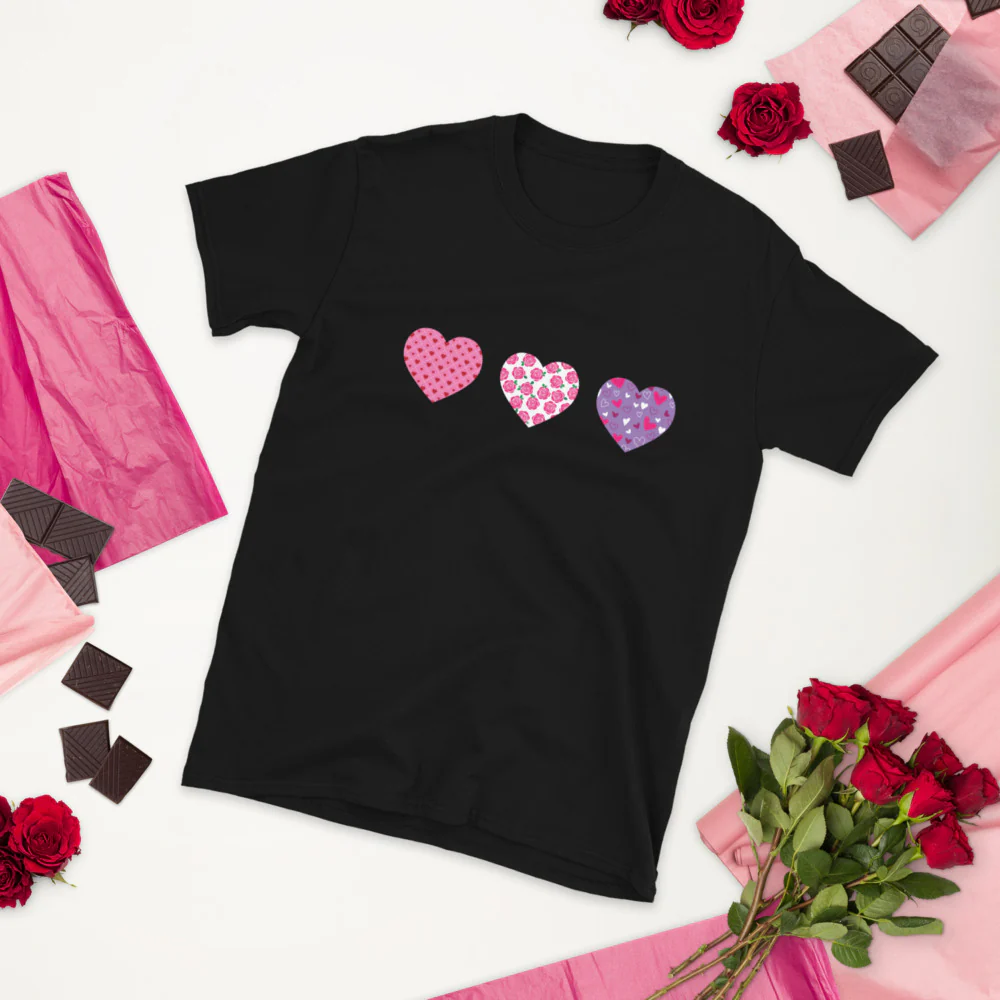 Love Times Three T-Shirt - Image 2