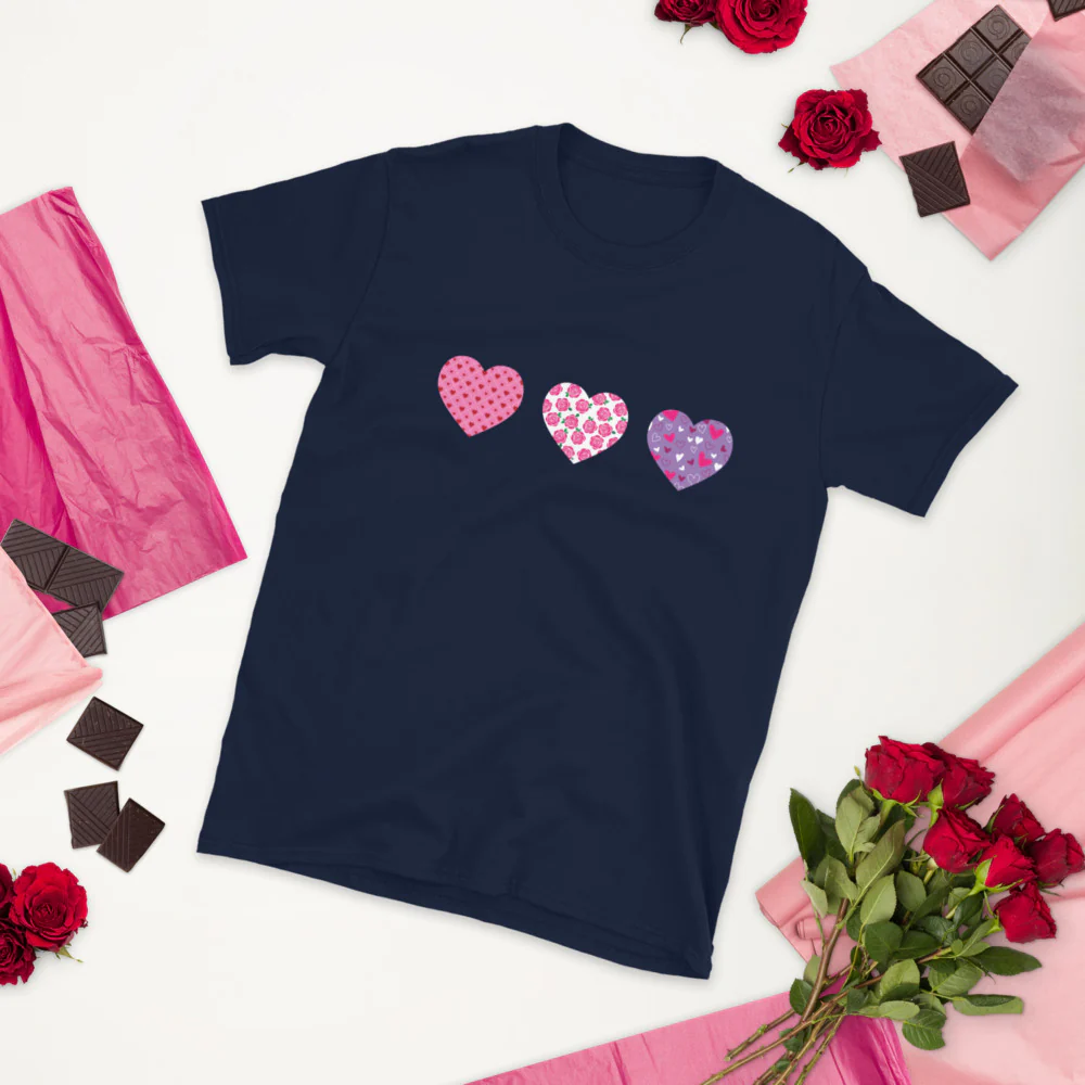 Love Times Three T-Shirt - Image 3