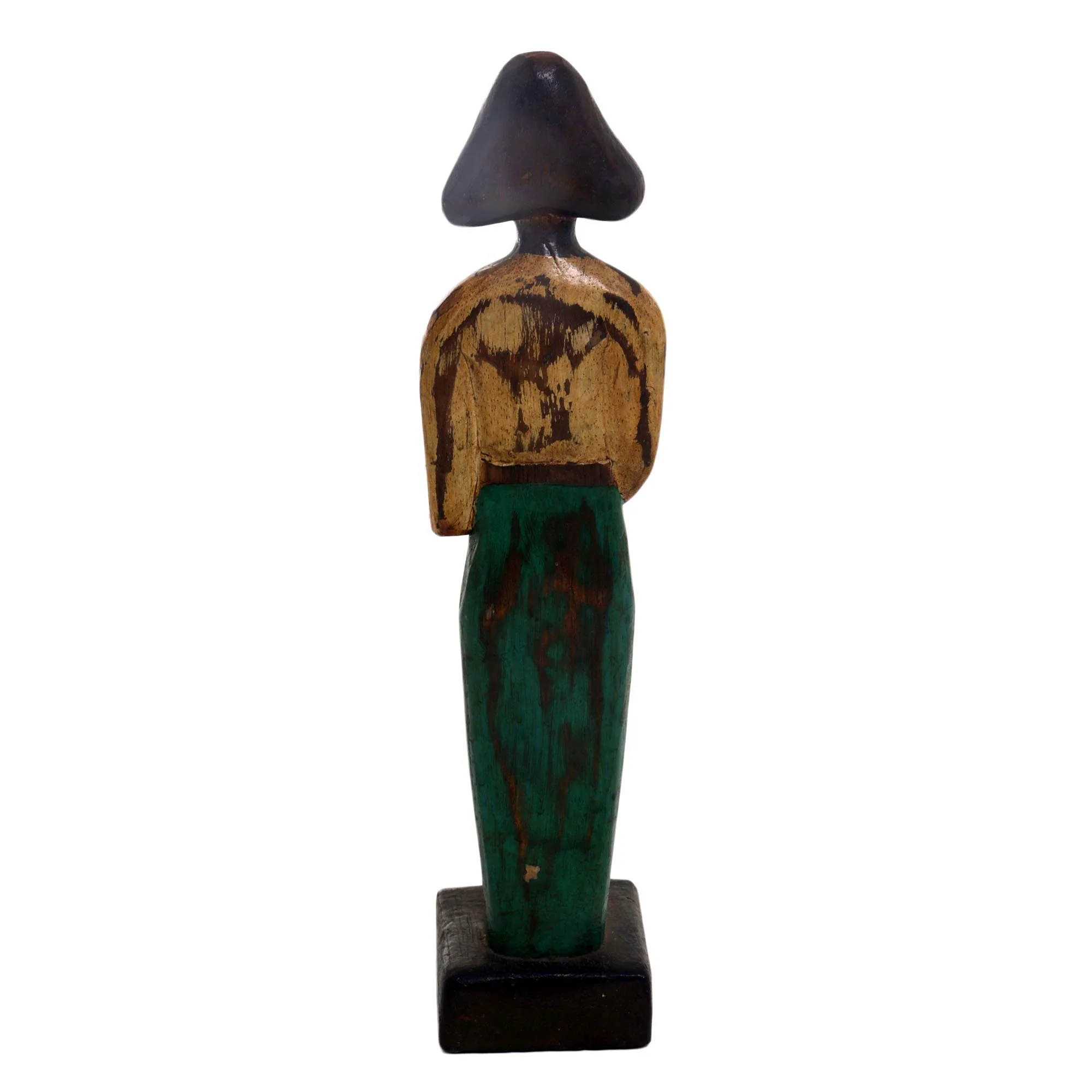 Lovely Mother Lovely Mother and Child Sculpture in Hand Carved Wood - Image 5