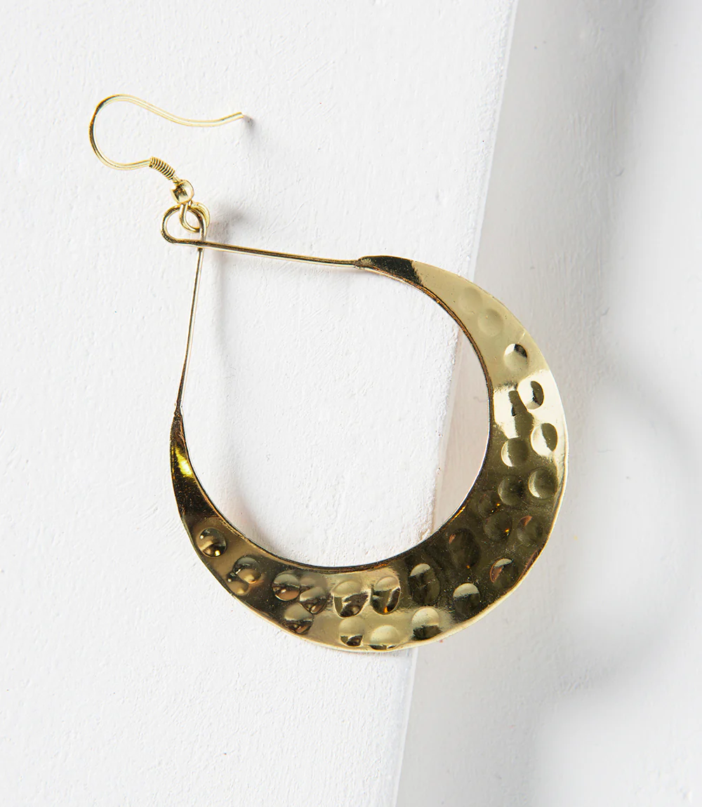 Lunar Crescent Earrings - Image 2