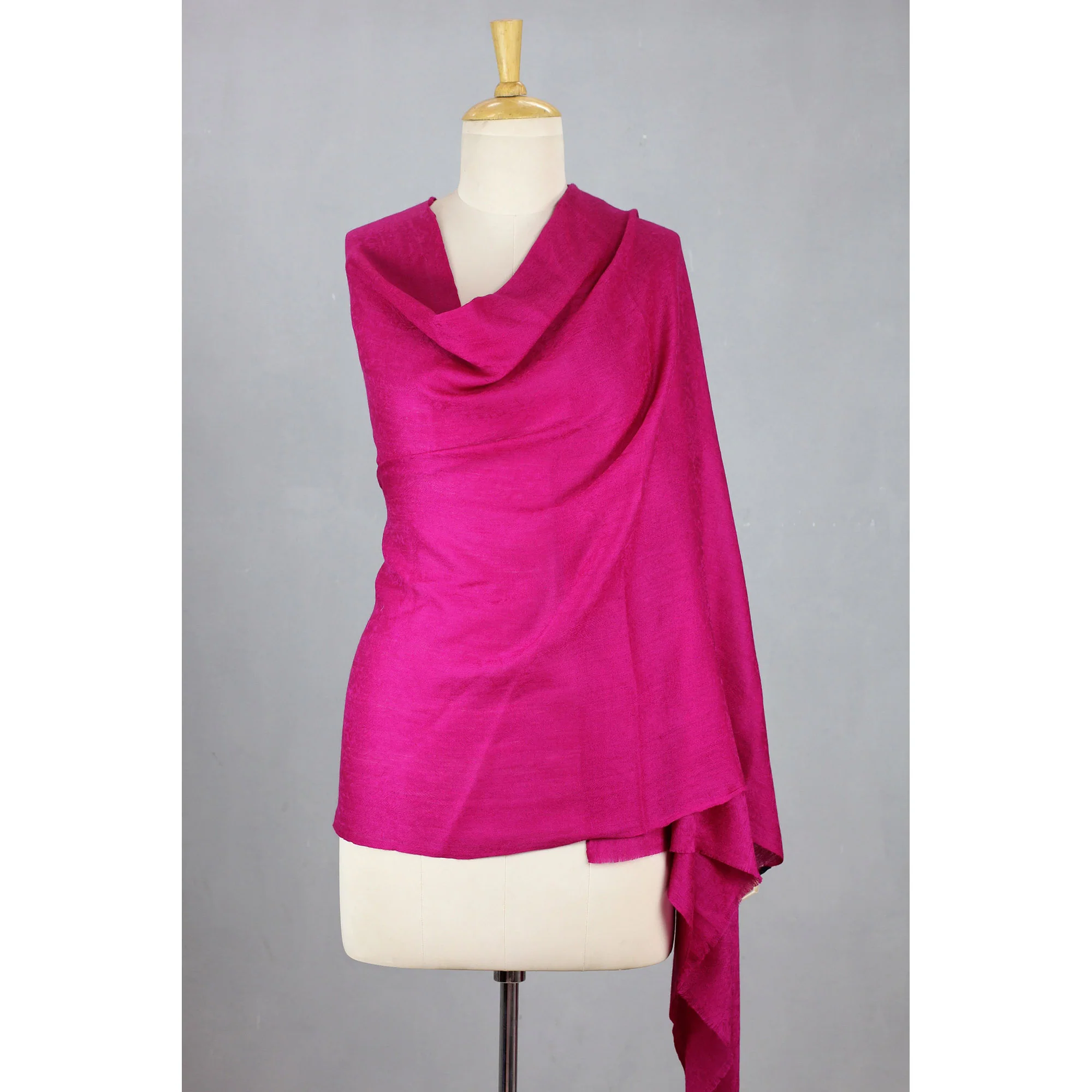 Magenta Glamour Shawl - Image 5