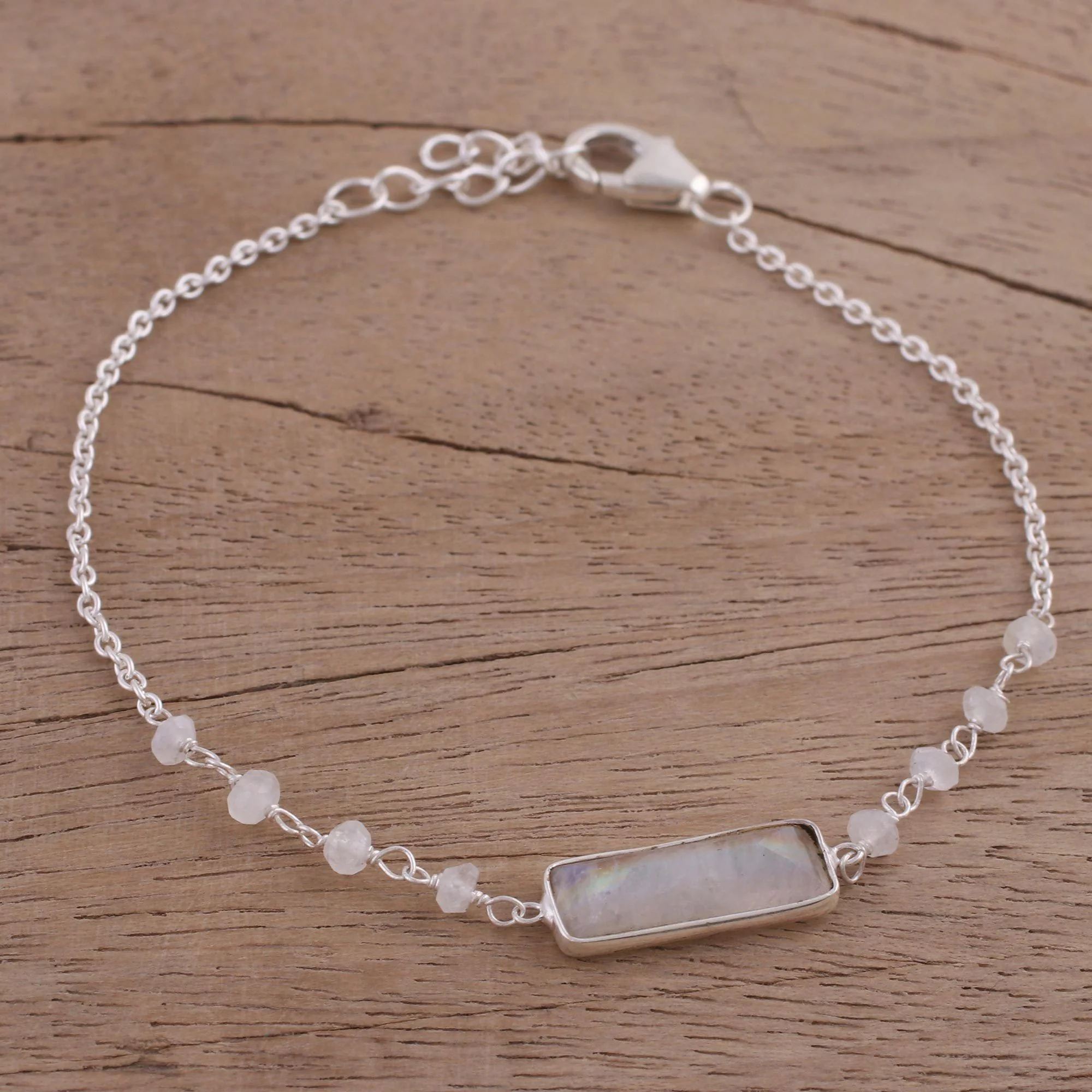 Magical Prism Moonstone Bracelet - Image 2