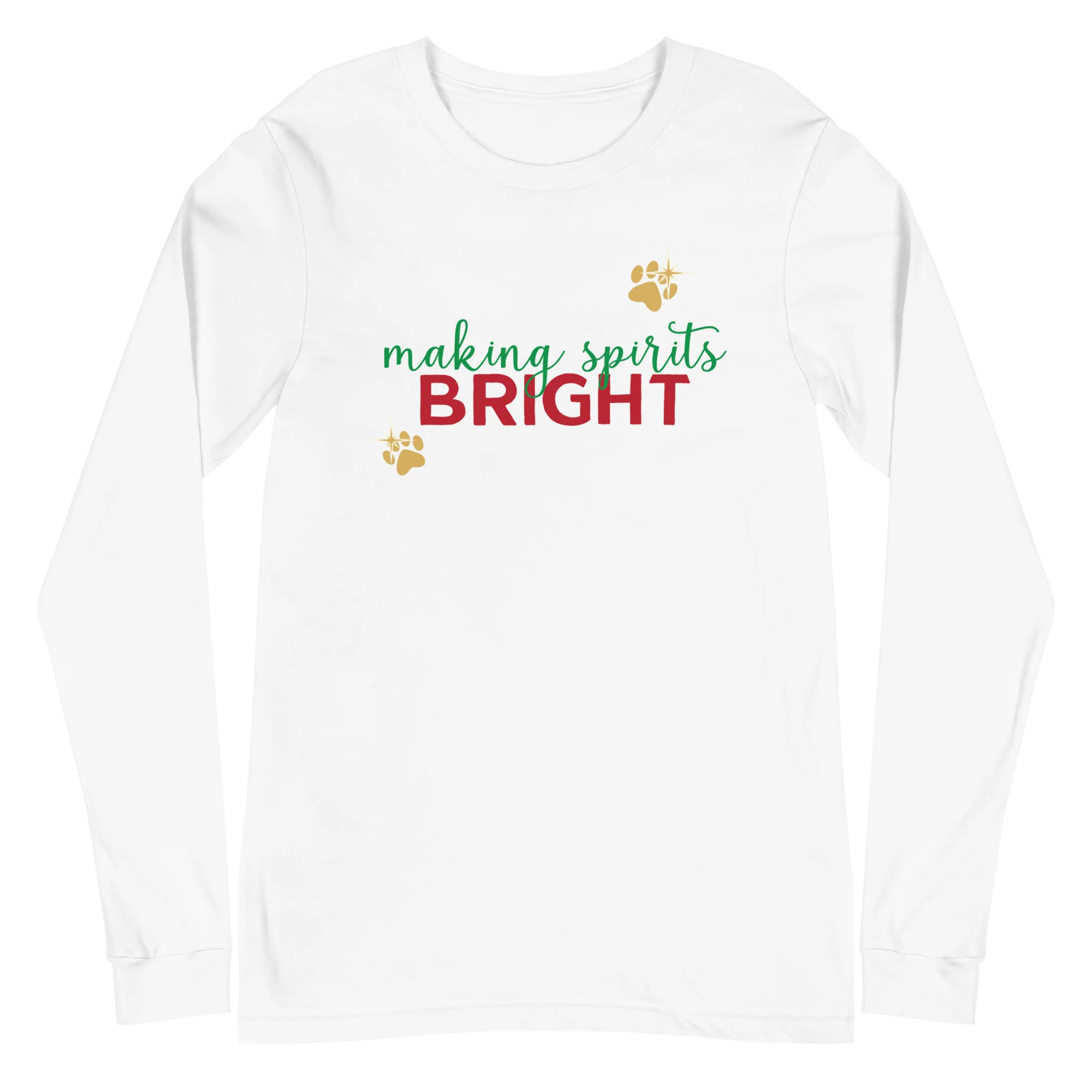 Making Spirits Bright Long Sleeve Tee - Image 13