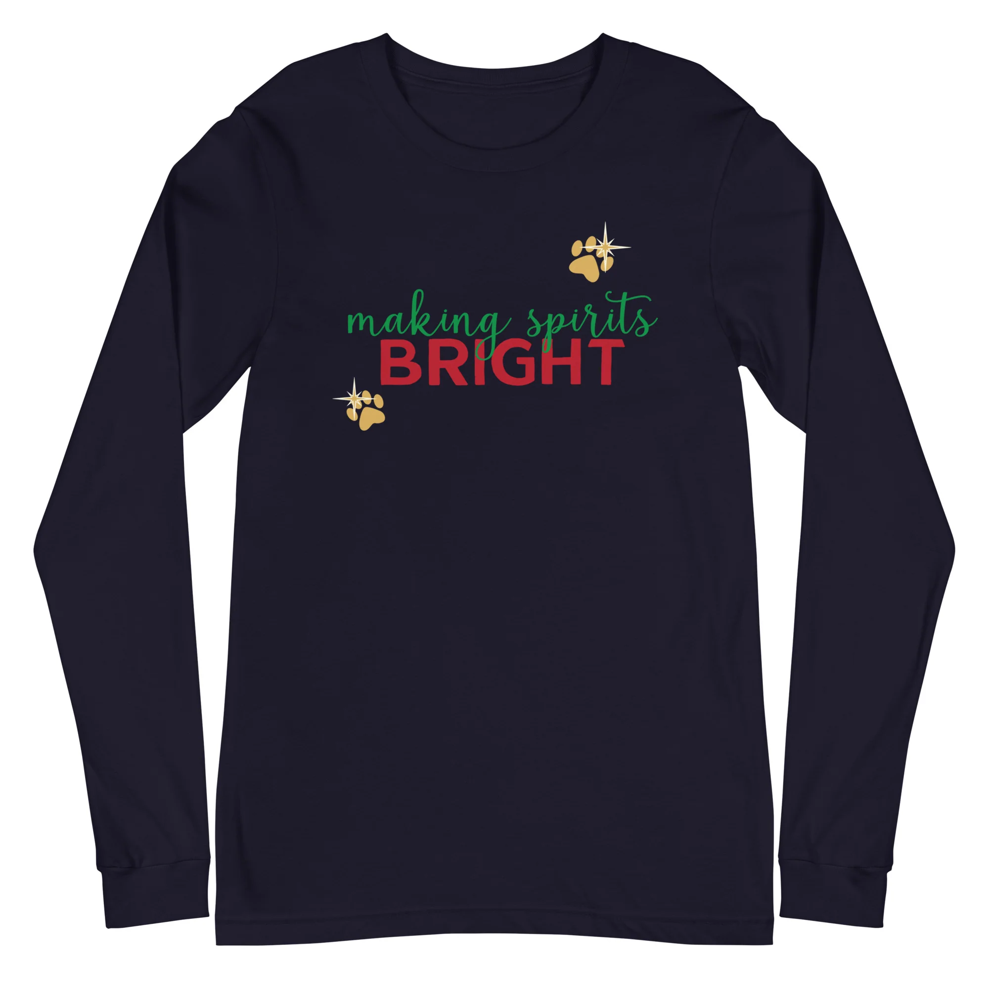 Making Spirits Bright Long Sleeve Tee - Image 6