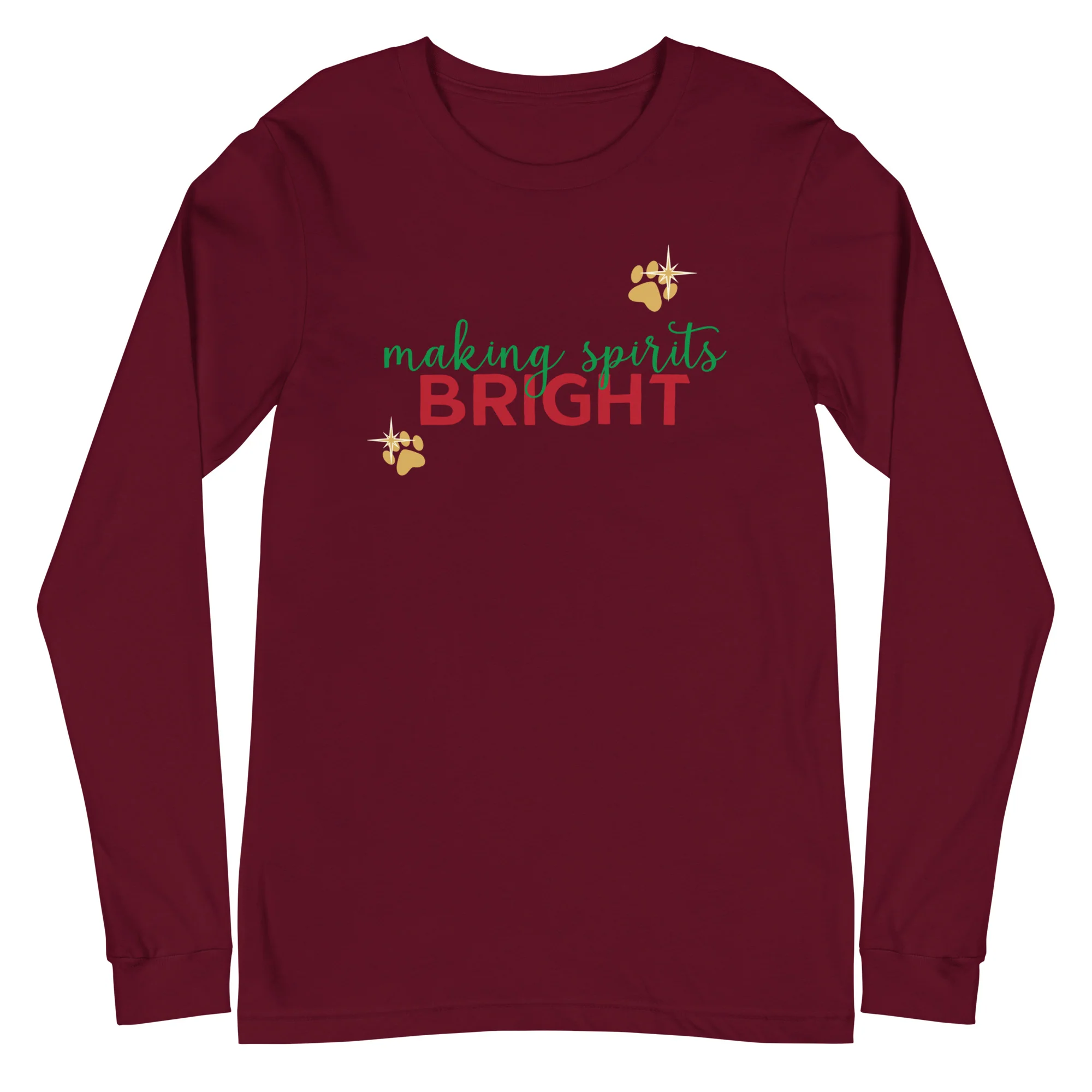 Making Spirits Bright Long Sleeve Tee - Image 7