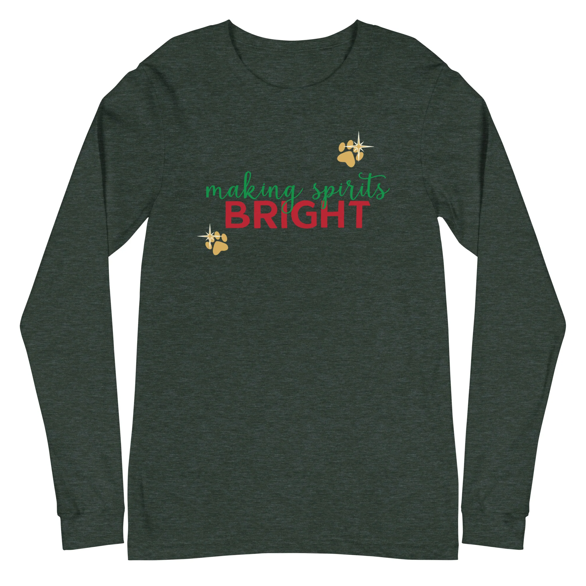 Making Spirits Bright Long Sleeve Tee - Image 8