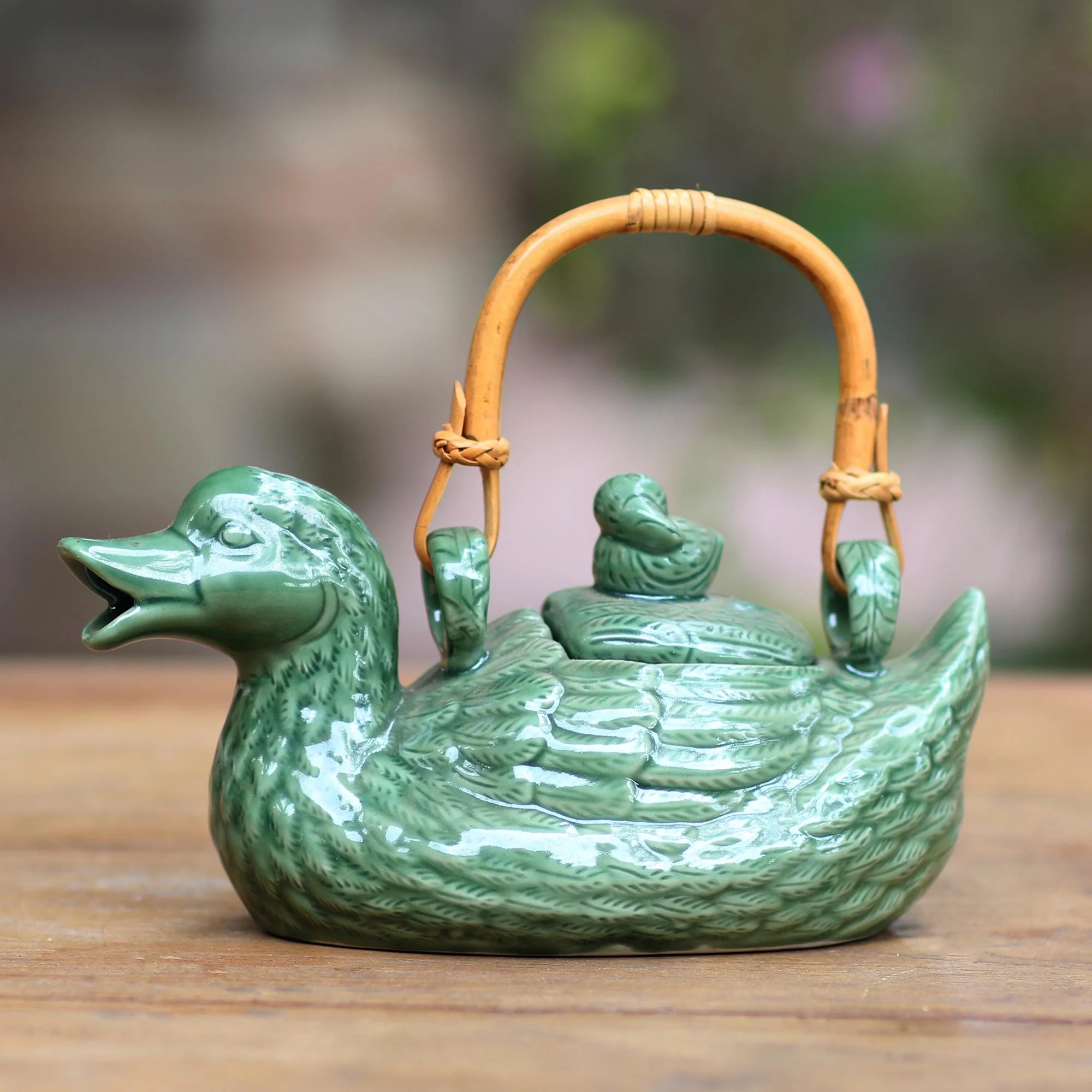 Mamma Duck Ceramic teapot - Image 3