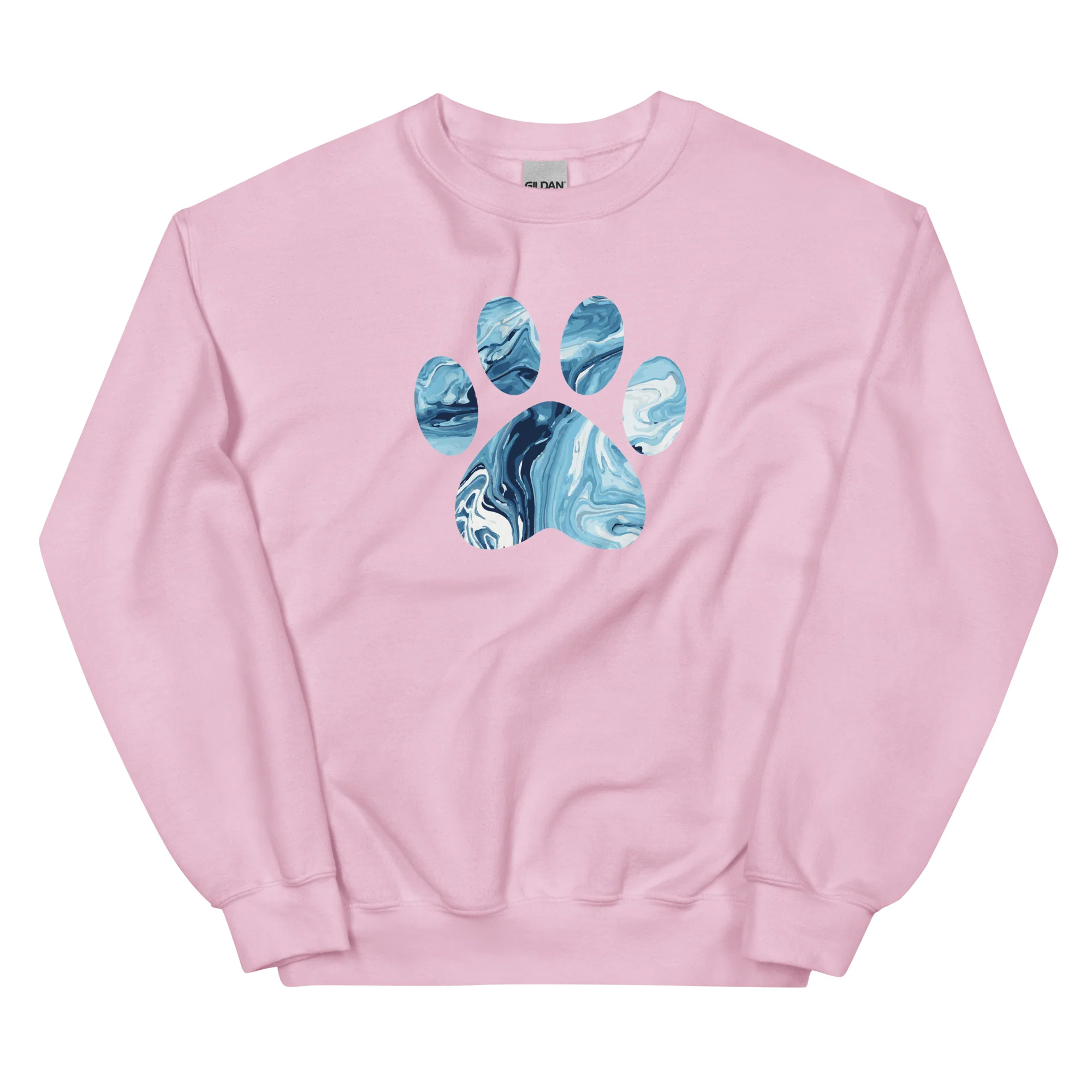 Marbled Paw Crewneck Sweatshirt - Image 9