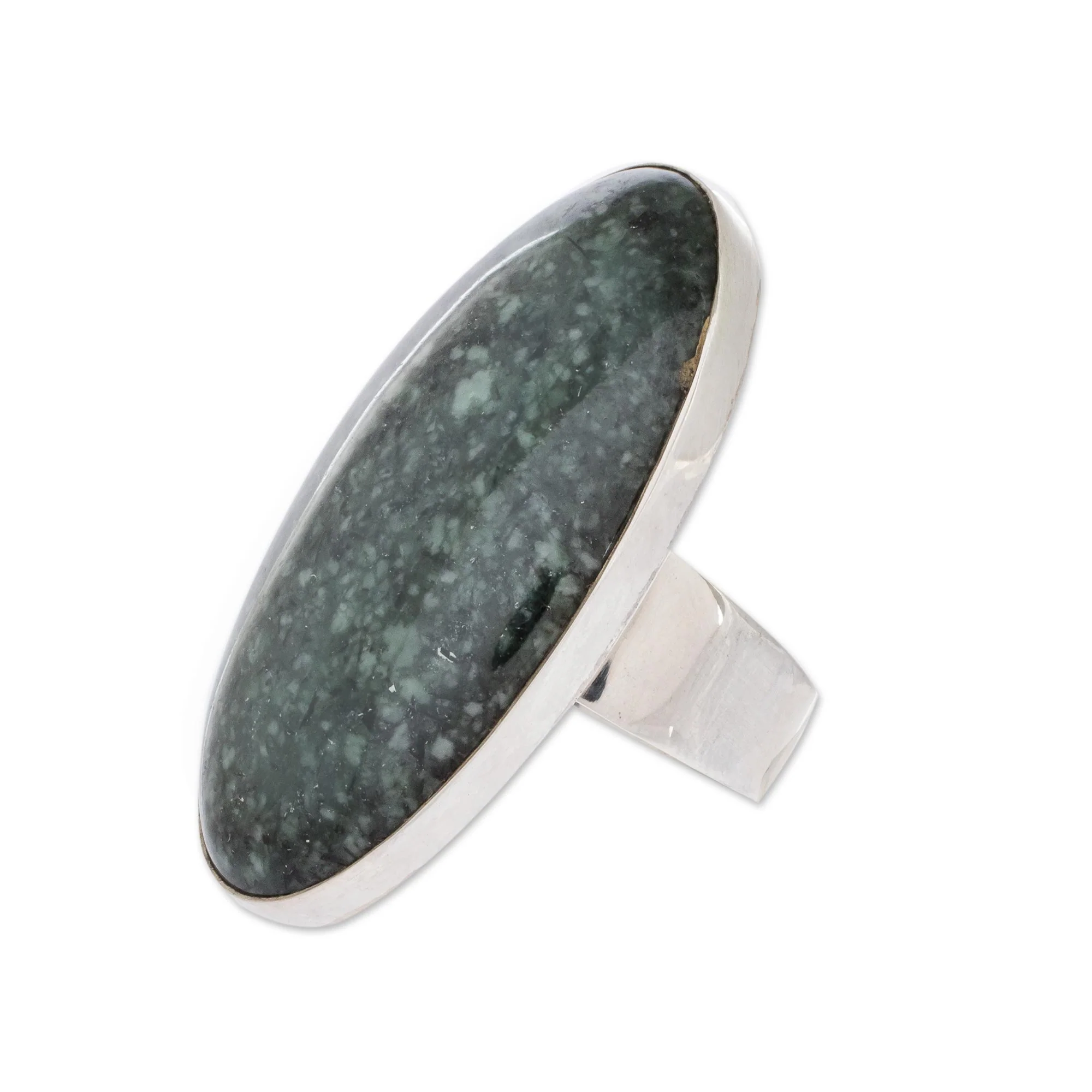 Maya Virtues Jade cocktail ring - Image 4