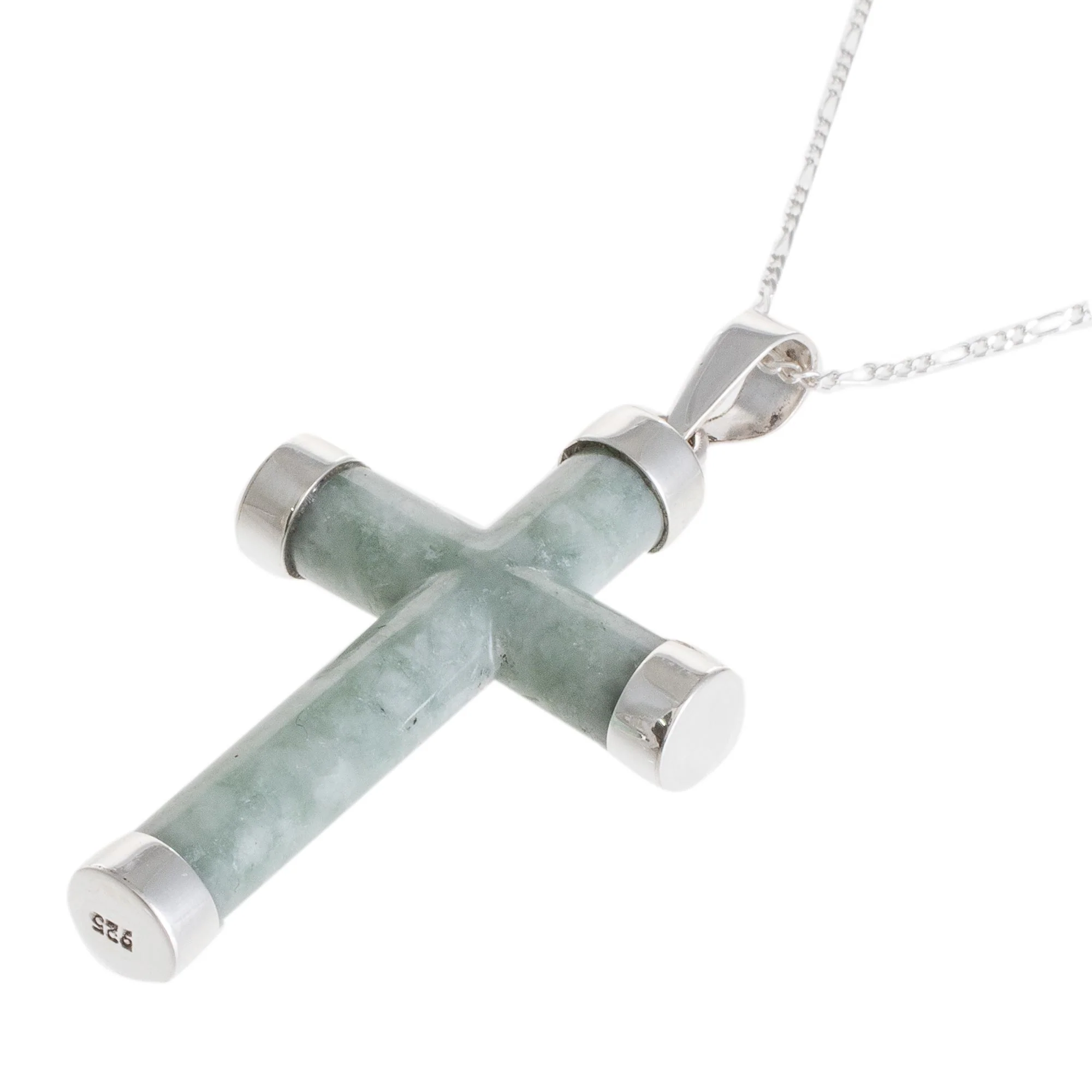 Mayan Cross Sterling Silver Necklace - Image 5