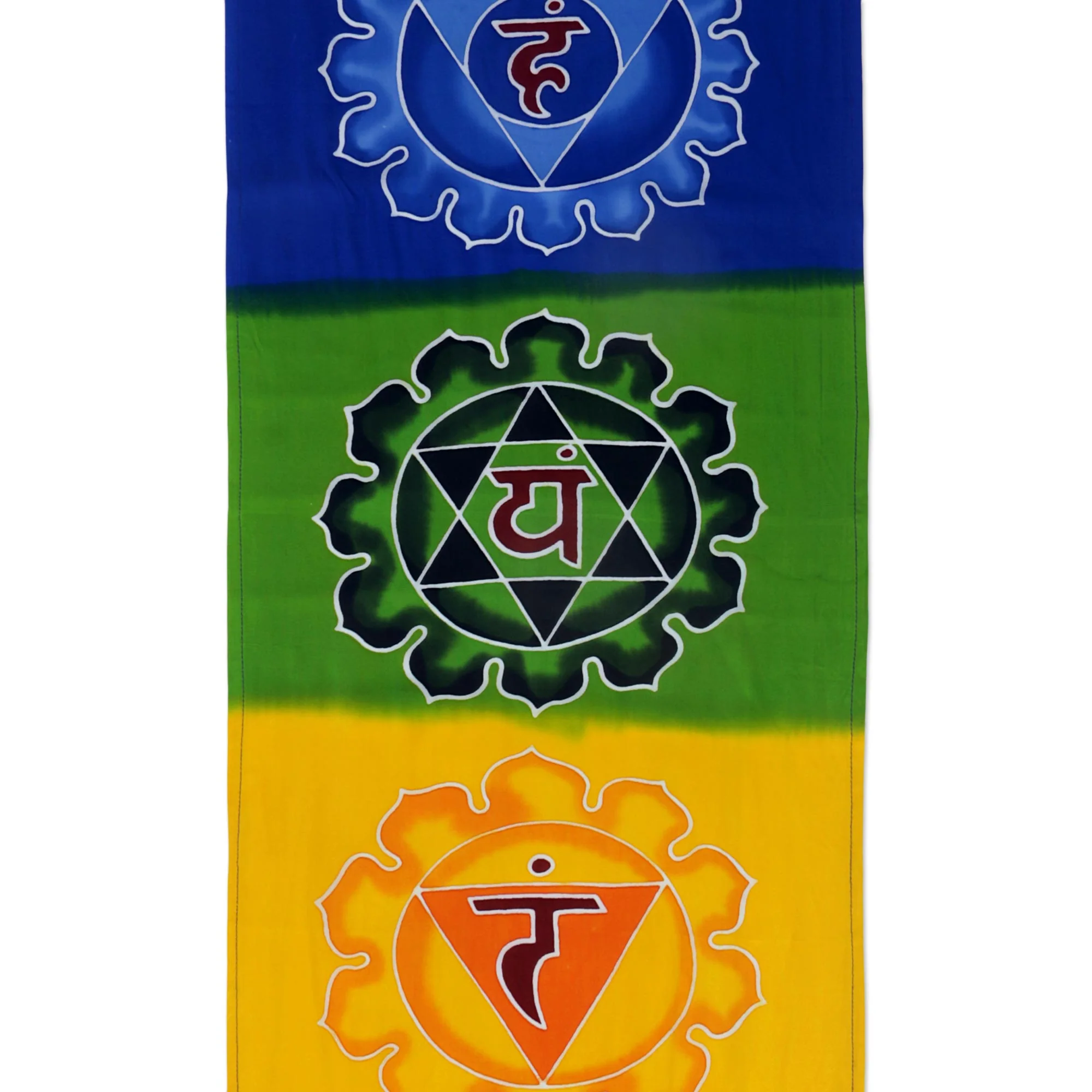 Meditation Chakra Large Batik Wall Mural - Image 2